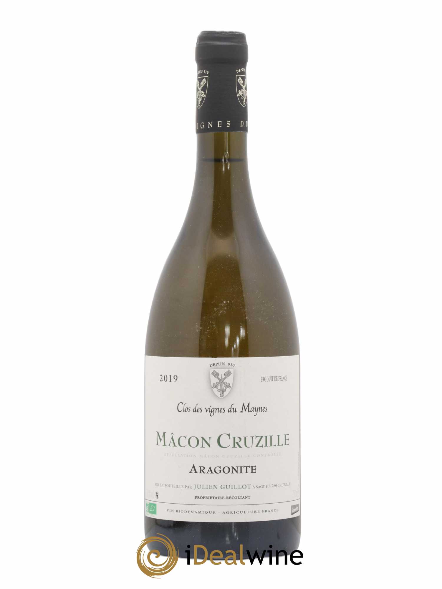 Mâcon-Cruzille Aragonite Les Vignes du Maynes 2019 - Lot de 1 bouteille - 0