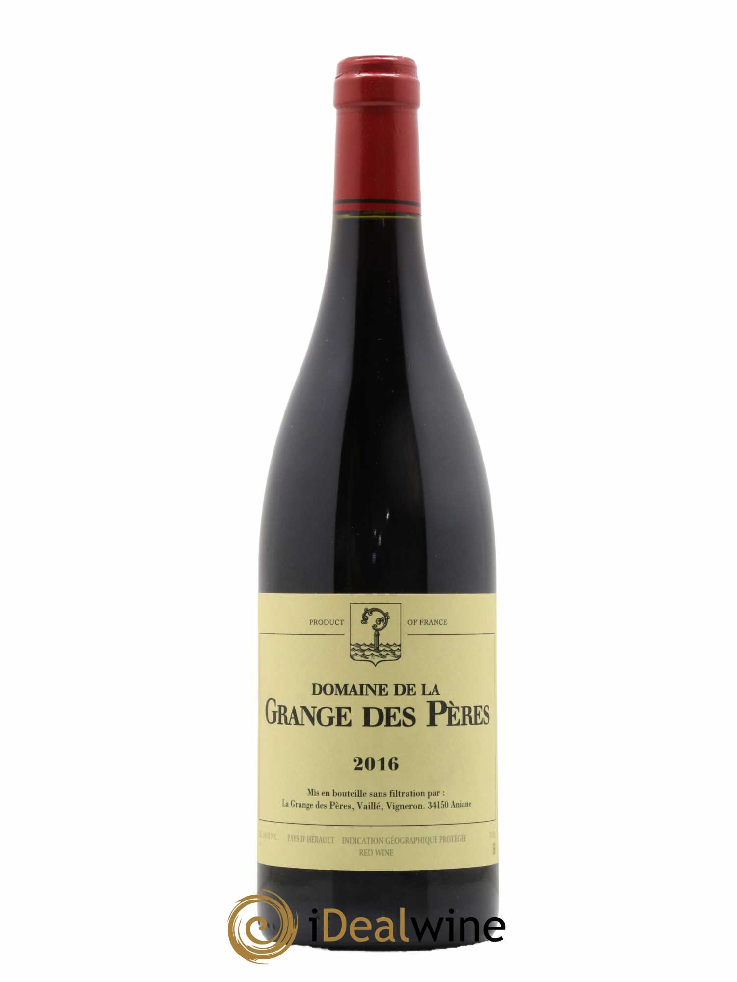 Pays d'Hérault Grange des Pères Laurent Vaillé 2016 - Lot of 1 bottle - 0