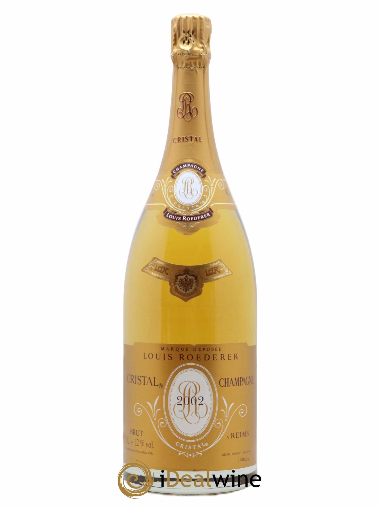Cristal Louis Roederer 2002 - Lot de 1 magnum - 1