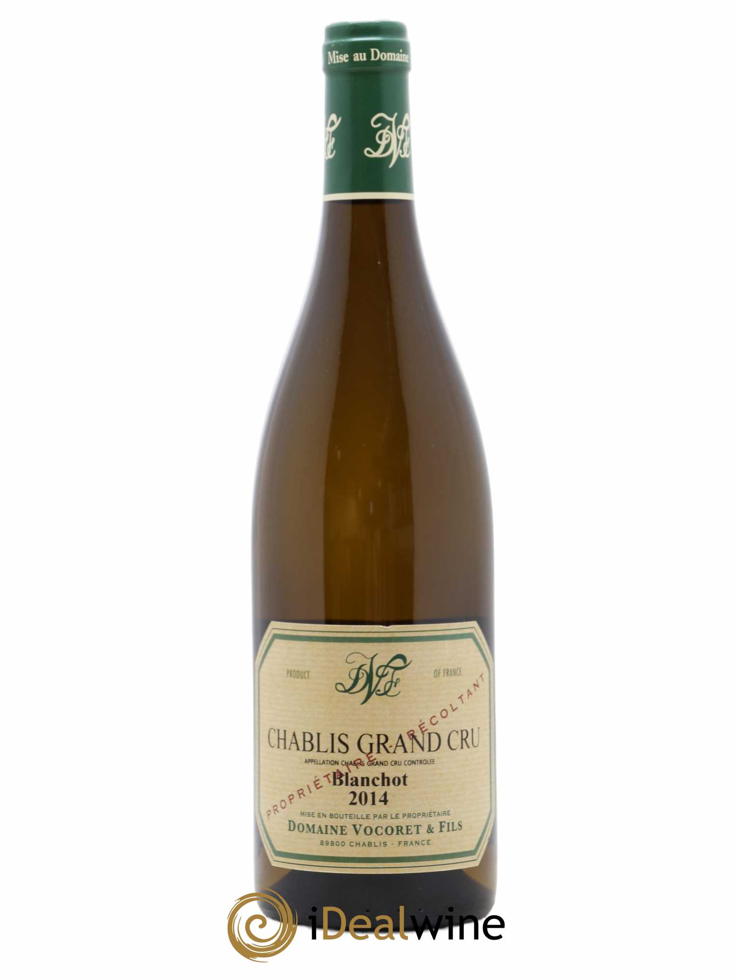 Chablis Grand Cru Blanchot Domaine Vocoret 2014 - Posten von 1 Flasche - 0