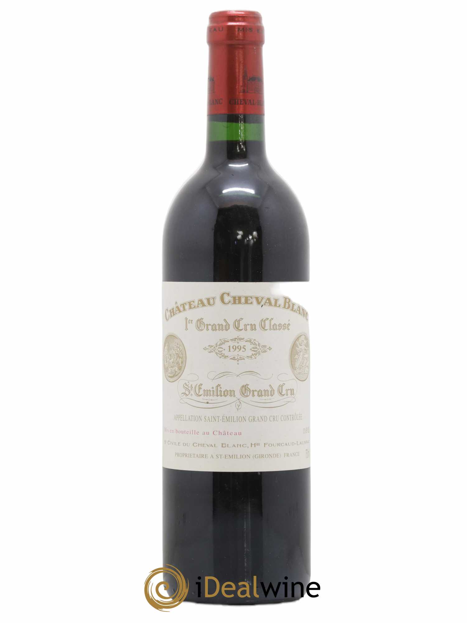 Château Cheval Blanc 1er Grand Cru Classé A 1995 - Lot de 1 bouteille - 0