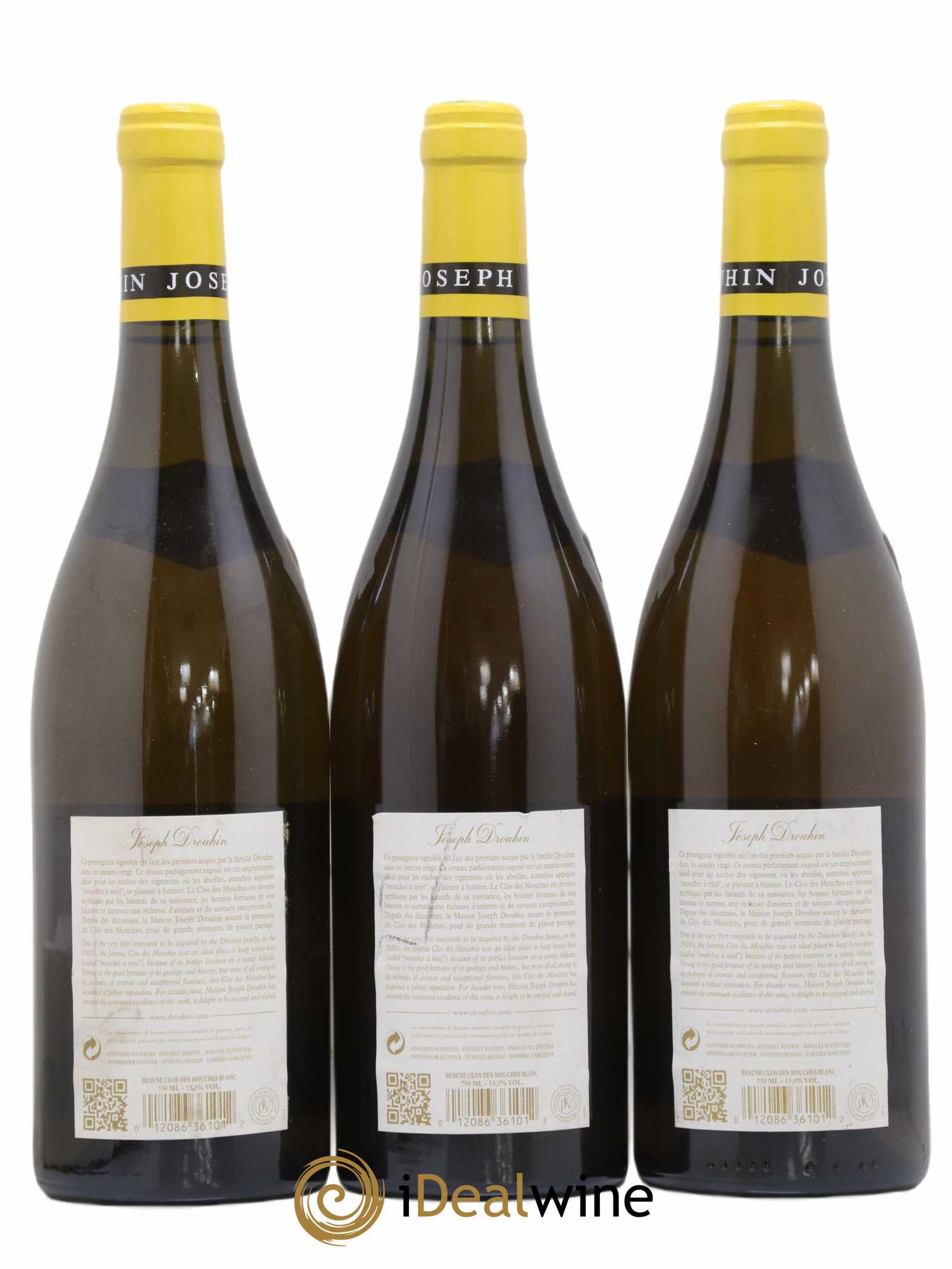 Beaune 1er Cru Clos des Mouches Joseph Drouhin 2010 - Lot de 3 bouteilles - 1