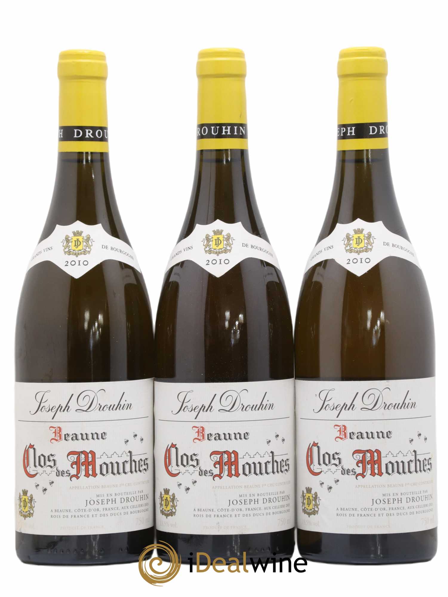 Beaune 1er Cru Clos des Mouches Joseph Drouhin 2010 - Lot de 3 bouteilles - 0