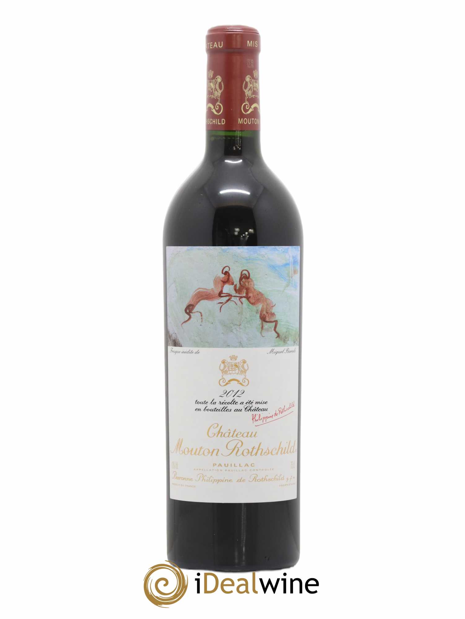 Château Mouton Rothschild 1er Grand Cru Classé 2012 - Lot de 1 bouteille - 1