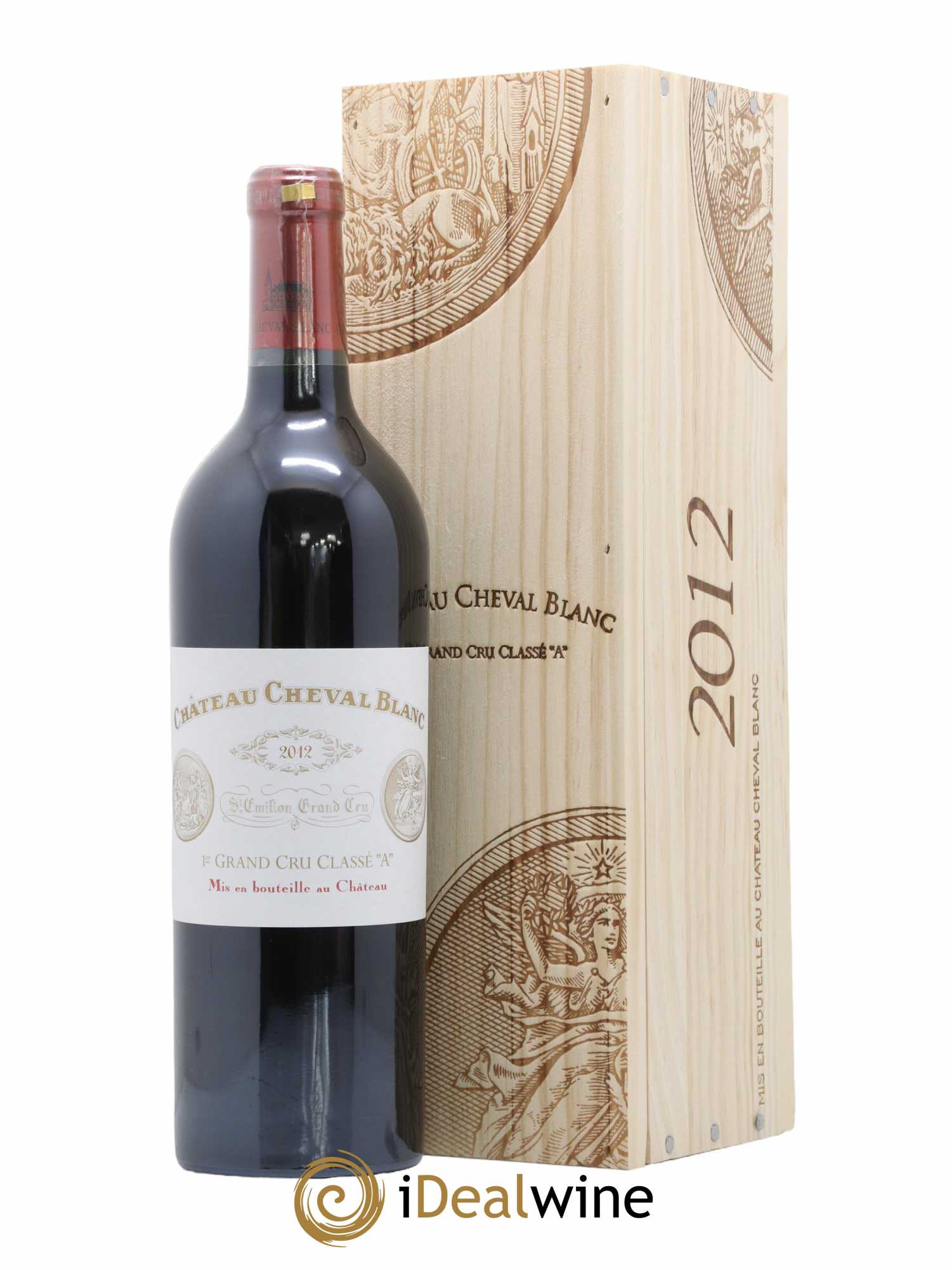 Château Cheval Blanc 1er Grand Cru Classé A 2012 - Lot de 1 bouteille - 0