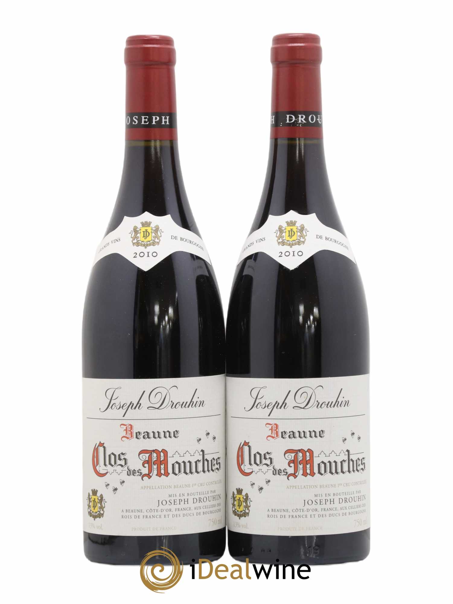 Beaune 1er Cru Clos des Mouches Joseph Drouhin 2010 - Lot de 2 bouteilles - 0