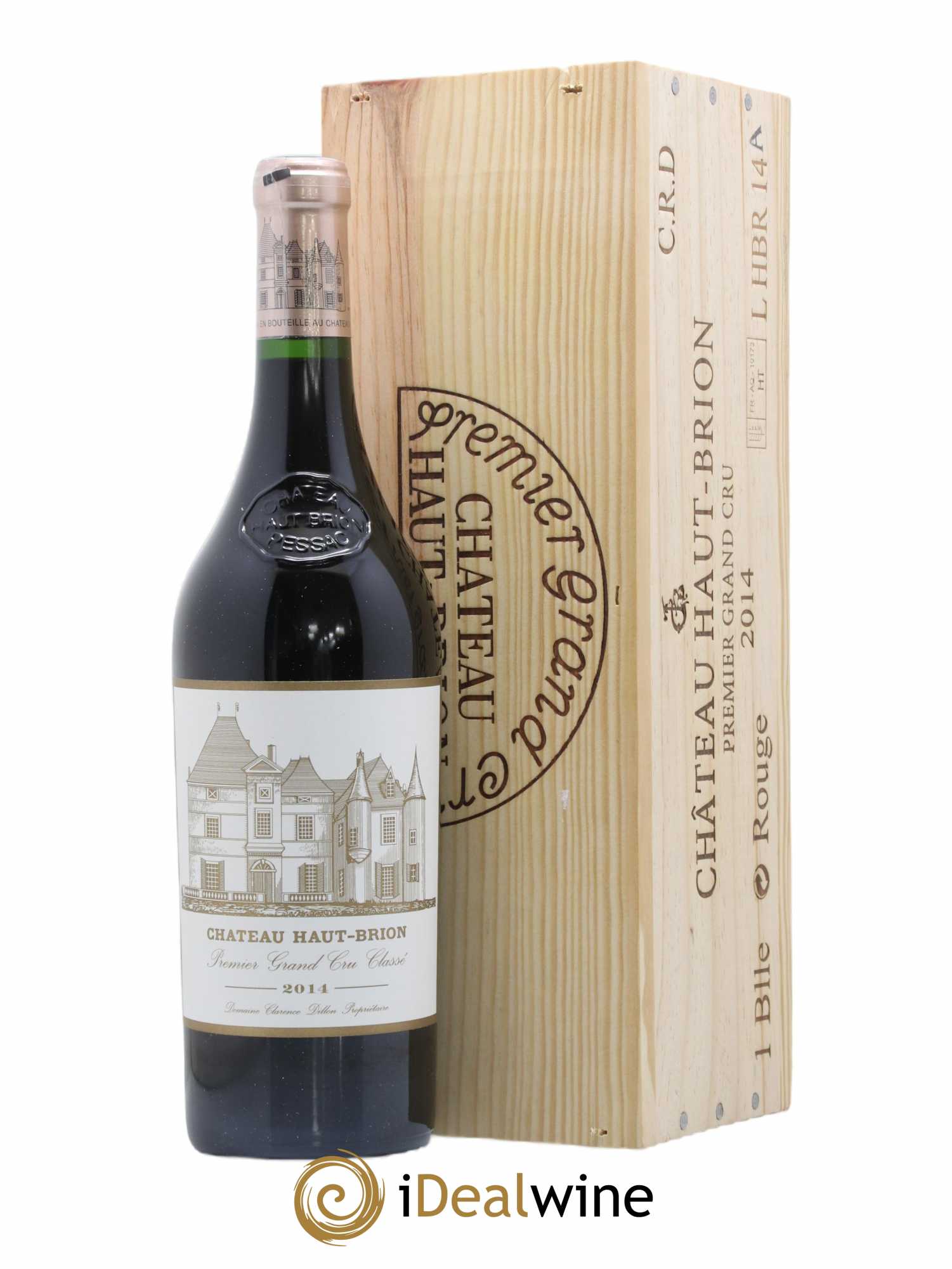 Château Haut Brion 1er Grand Cru Classé 2014 - Lot de 1 bouteille - 0