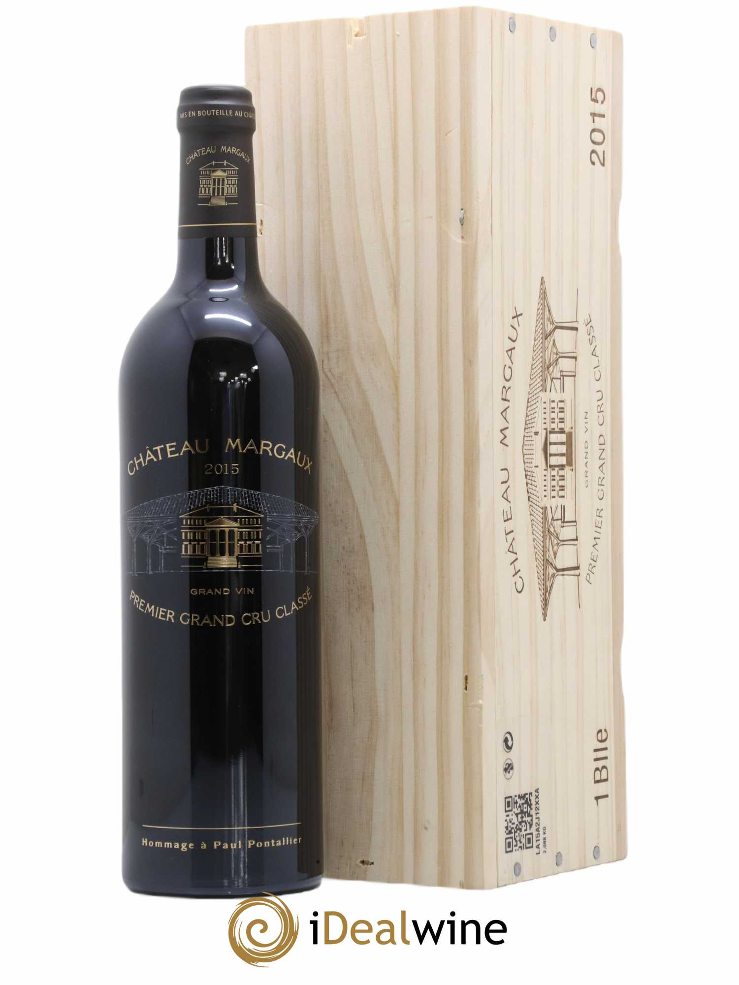 Château Margaux 1er Grand Cru Classé 2015 - Lot de 1 bouteille - 0
