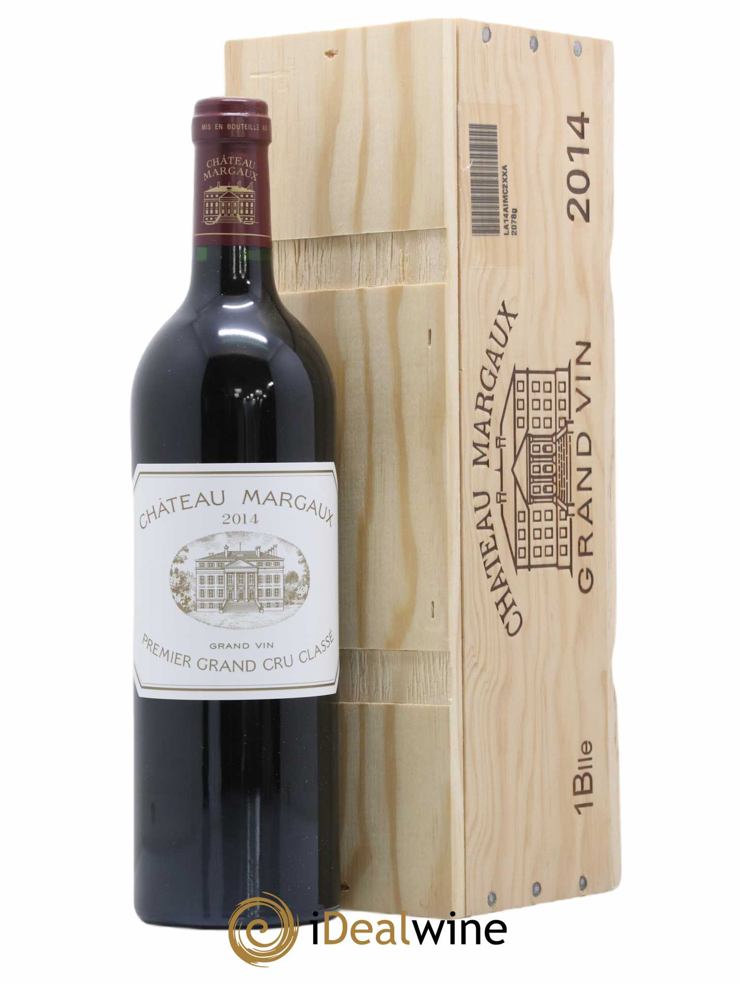 Château Margaux 1er Grand Cru Classé 2014 - Lot de 1 bouteille - 0