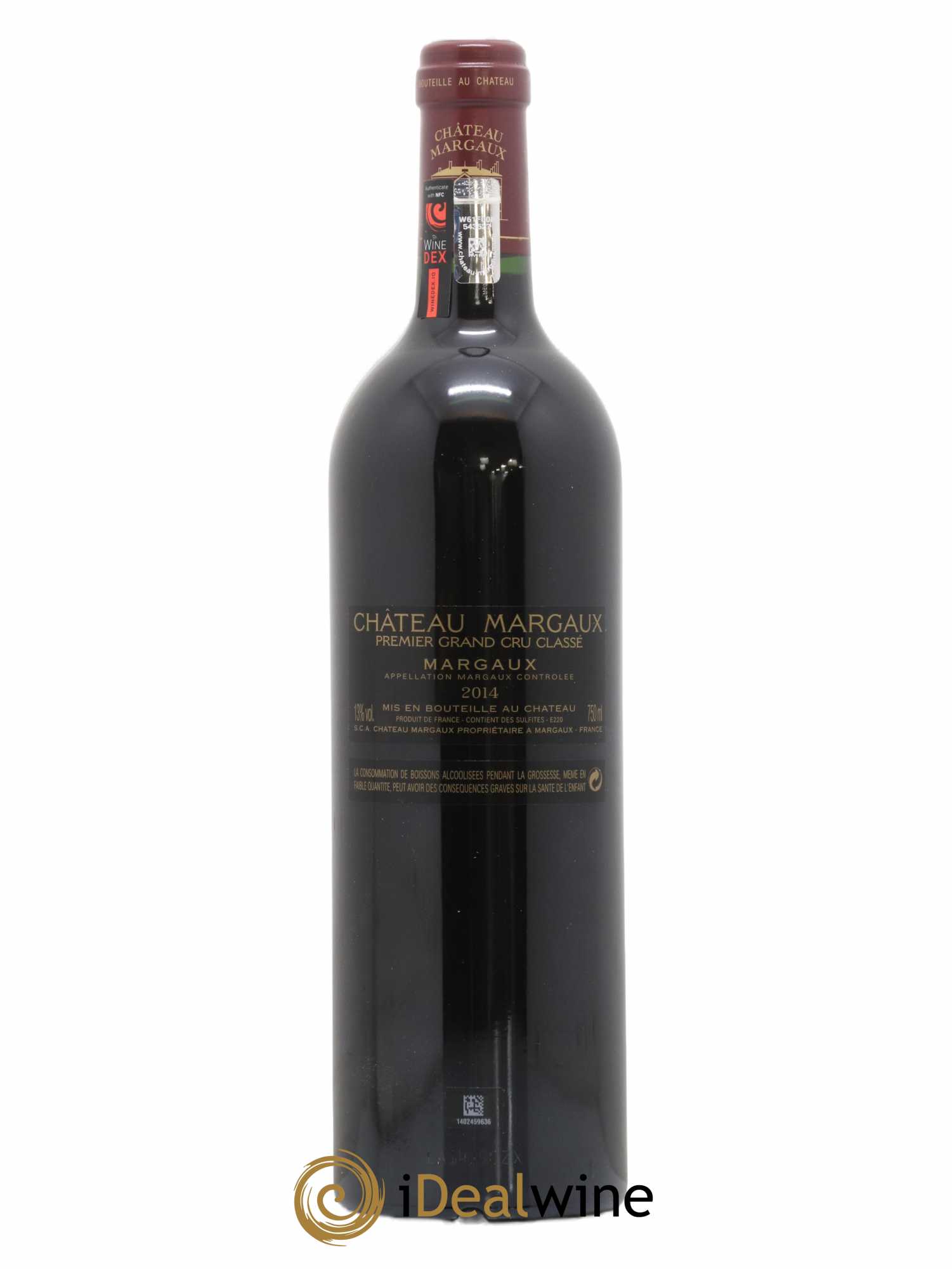 Château Margaux 1er Grand Cru Classé 2014 - Lot de 1 bouteille - 2