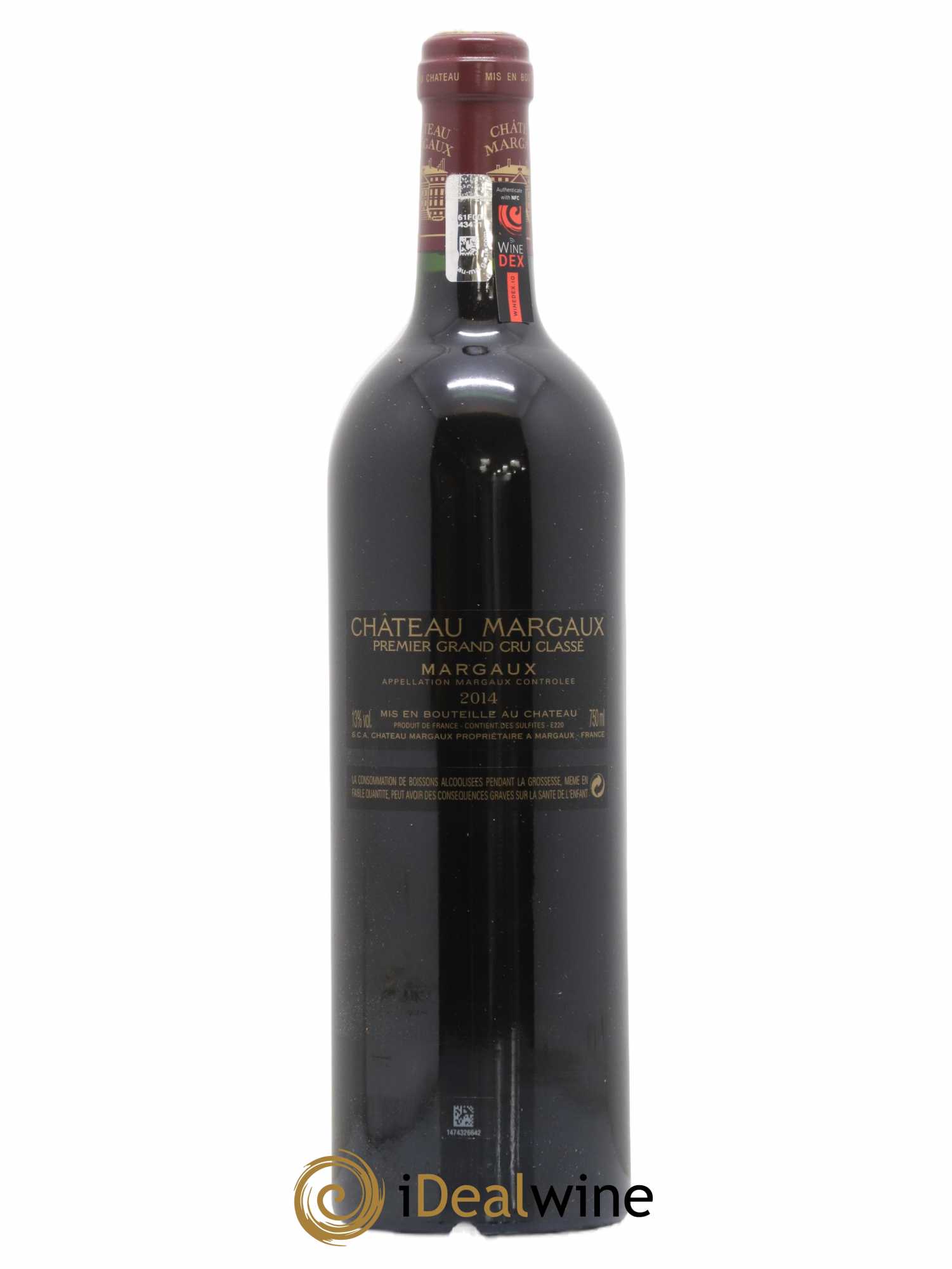 Château Margaux 1er Grand Cru Classé 2014 - Lot de 1 bouteille - 2