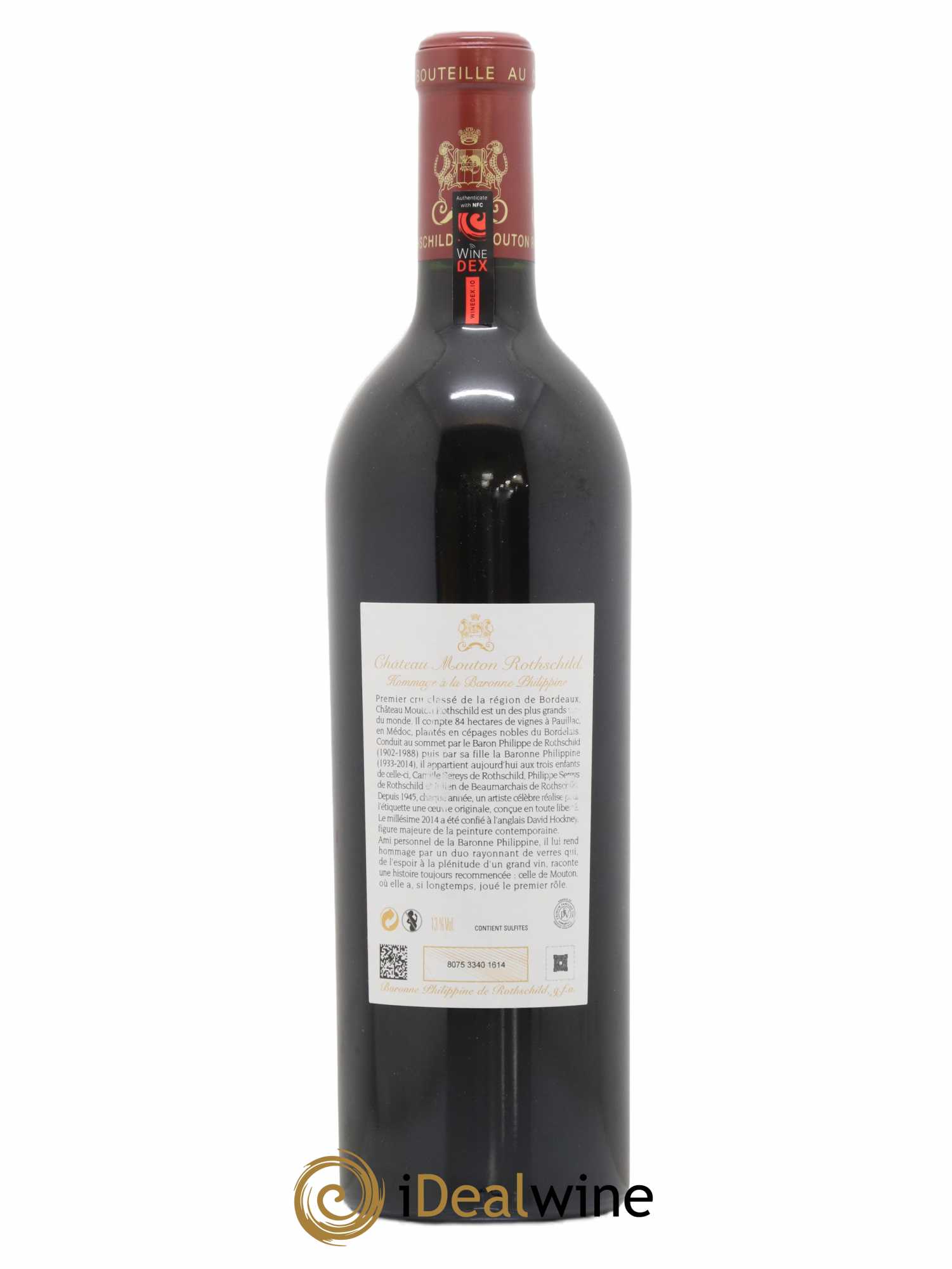 Château Mouton Rothschild 1er Grand Cru Classé 2014 - Lot de 1 bouteille - 2