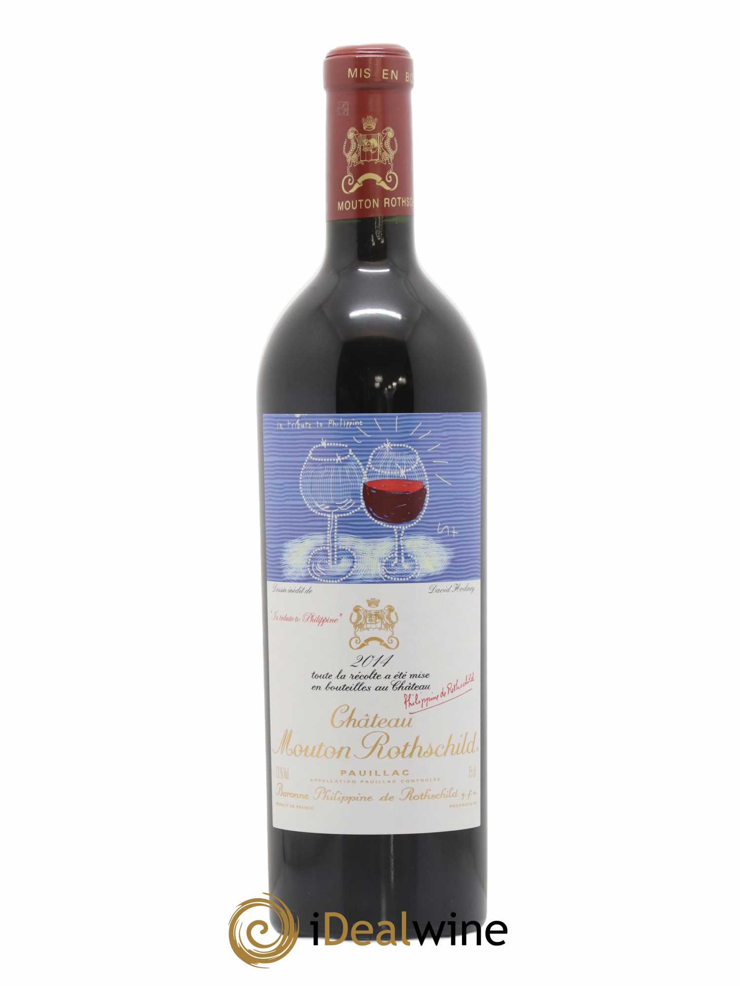 Château Mouton Rothschild 1er Grand Cru Classé 2014 - Lot de 1 bouteille - 1