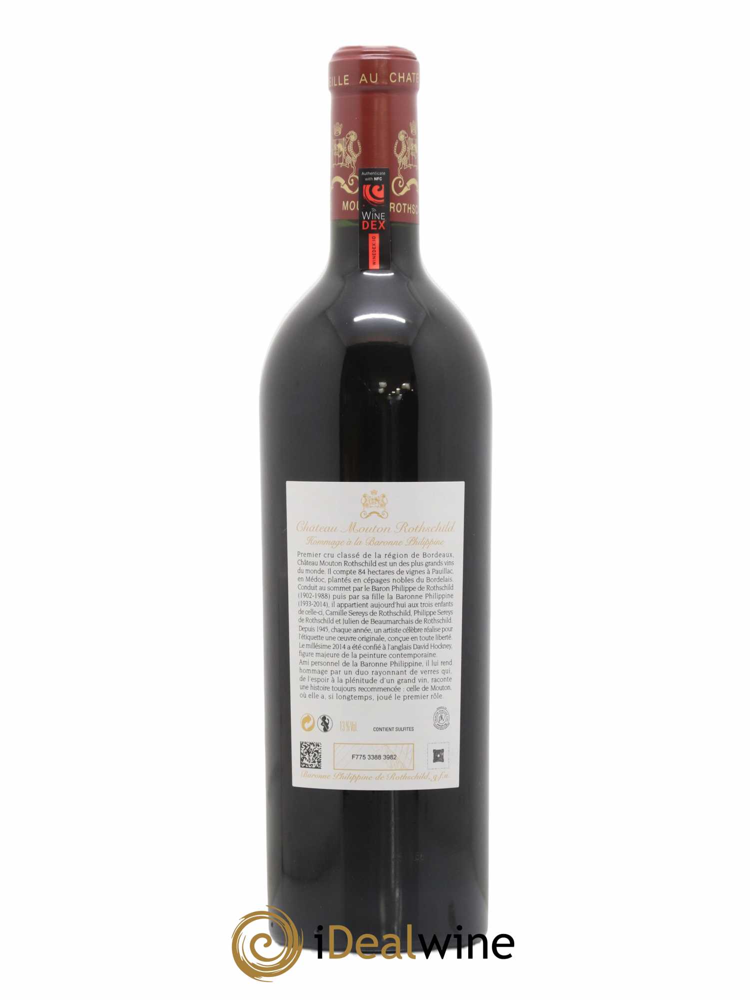 Château Mouton Rothschild 1er Grand Cru Classé 2014 - Lot de 1 bouteille - 2