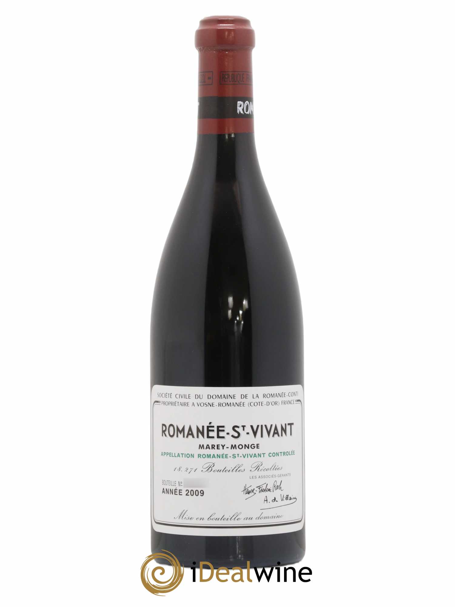 Romanée-Saint-Vivant Grand Cru Domaine de la Romanée-Conti 2009 - Lot de 1 bouteille - 0