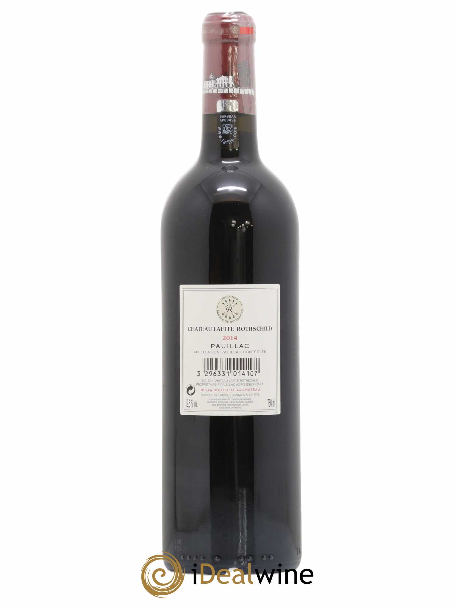 Château Lafite Rothschild 1er Grand Cru Classé 2014 - Lot de 1 bouteille - 2