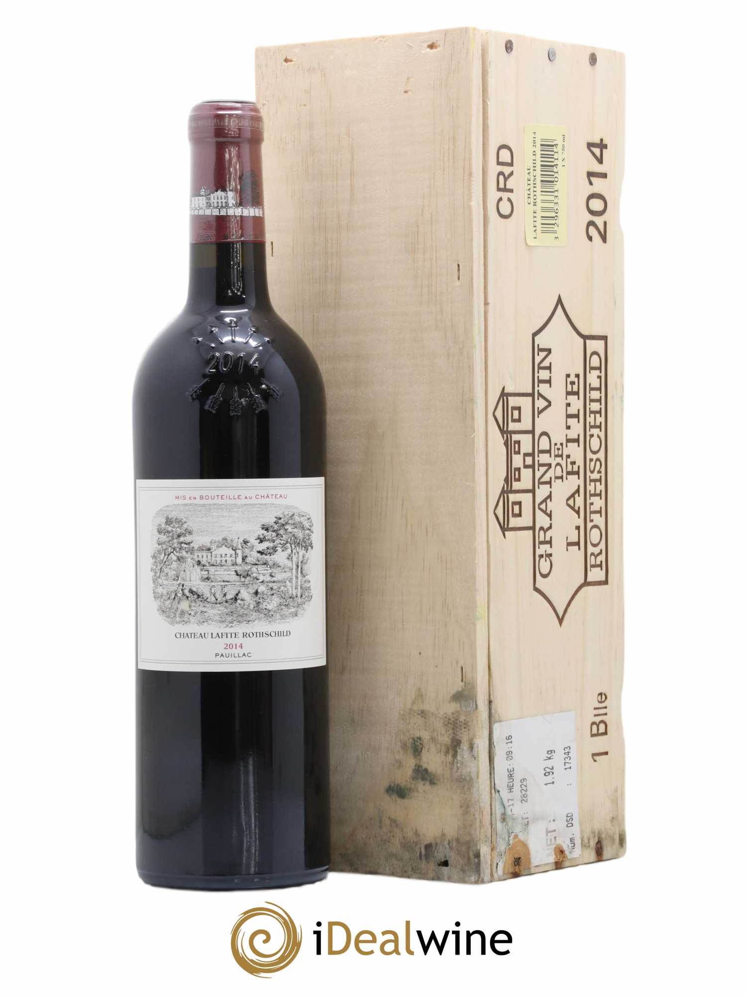 Château Lafite Rothschild 1er Grand Cru Classé 2014 - Lot de 1 bouteille - 0