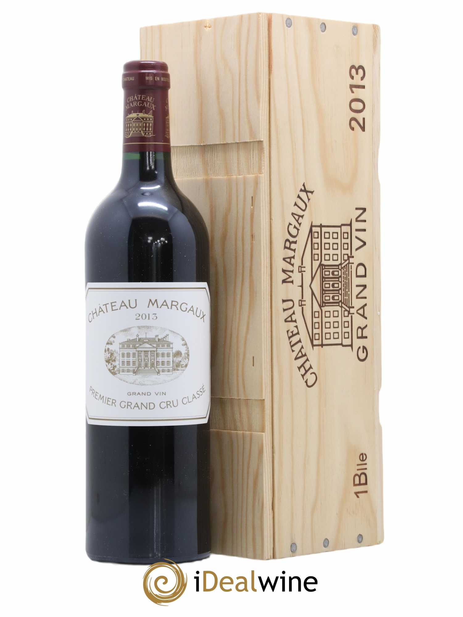 Château Margaux 1er Grand Cru Classé 2013 - Lot de 1 bouteille - 0