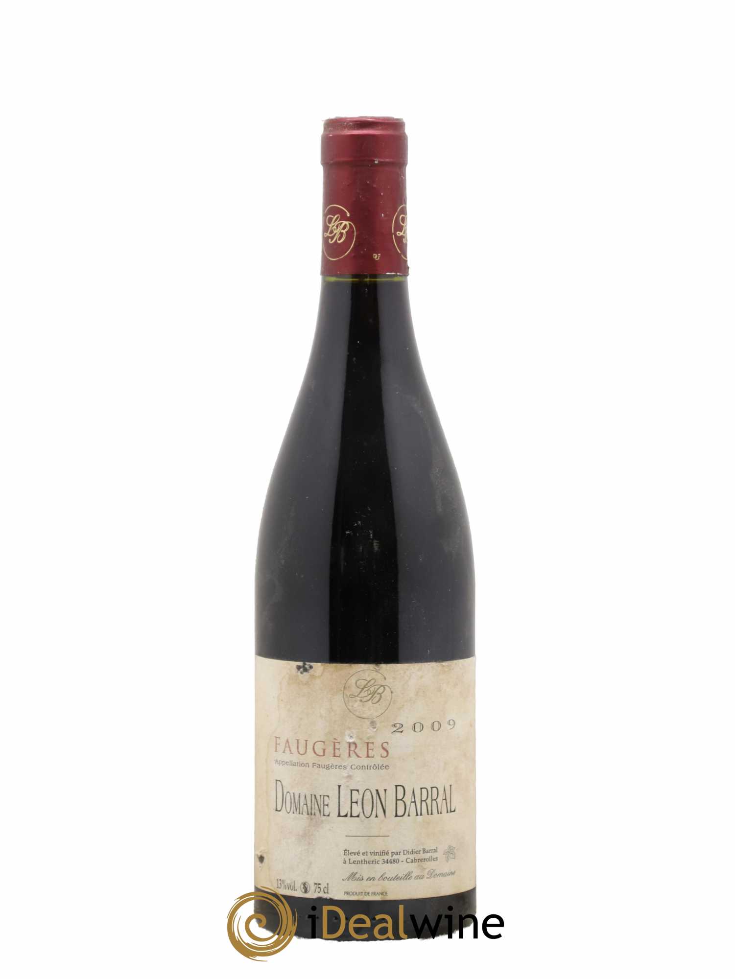 Faugères Domaine Léon Barral 2009 - Lot de 1 bouteille - 0