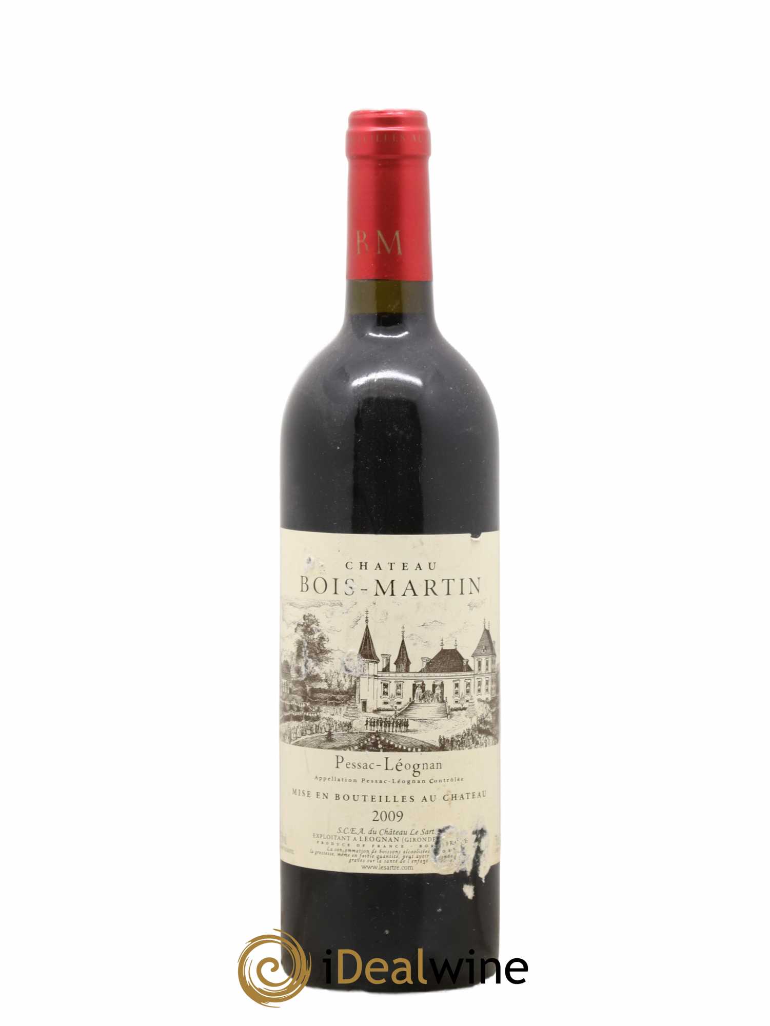Pessac-Léognan Château Bois Martin 2009 - Posten von 1 Flasche - 0
