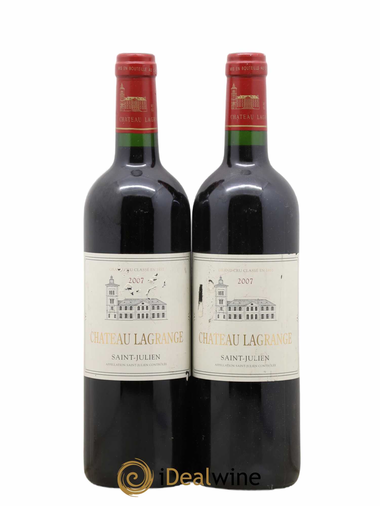 Château Lagrange 3ème Grand Cru Classé 2007 - Lot de 2 bouteilles - 0