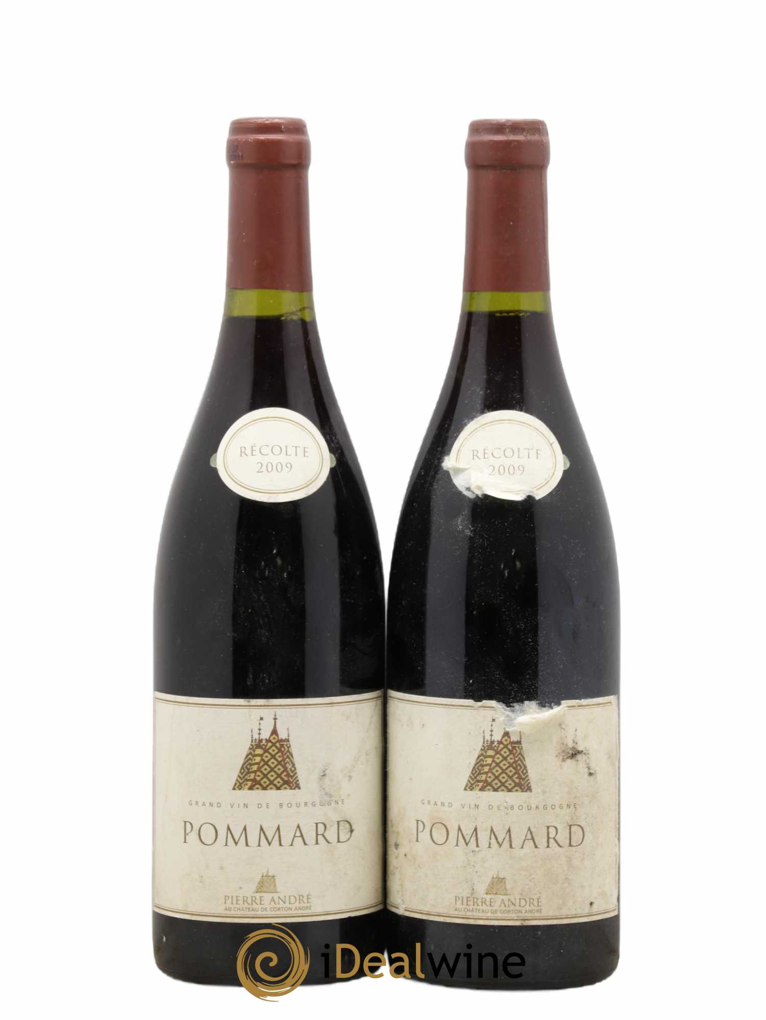 Pommard Pierre André 2009 - Lot de 2 bouteilles - 0