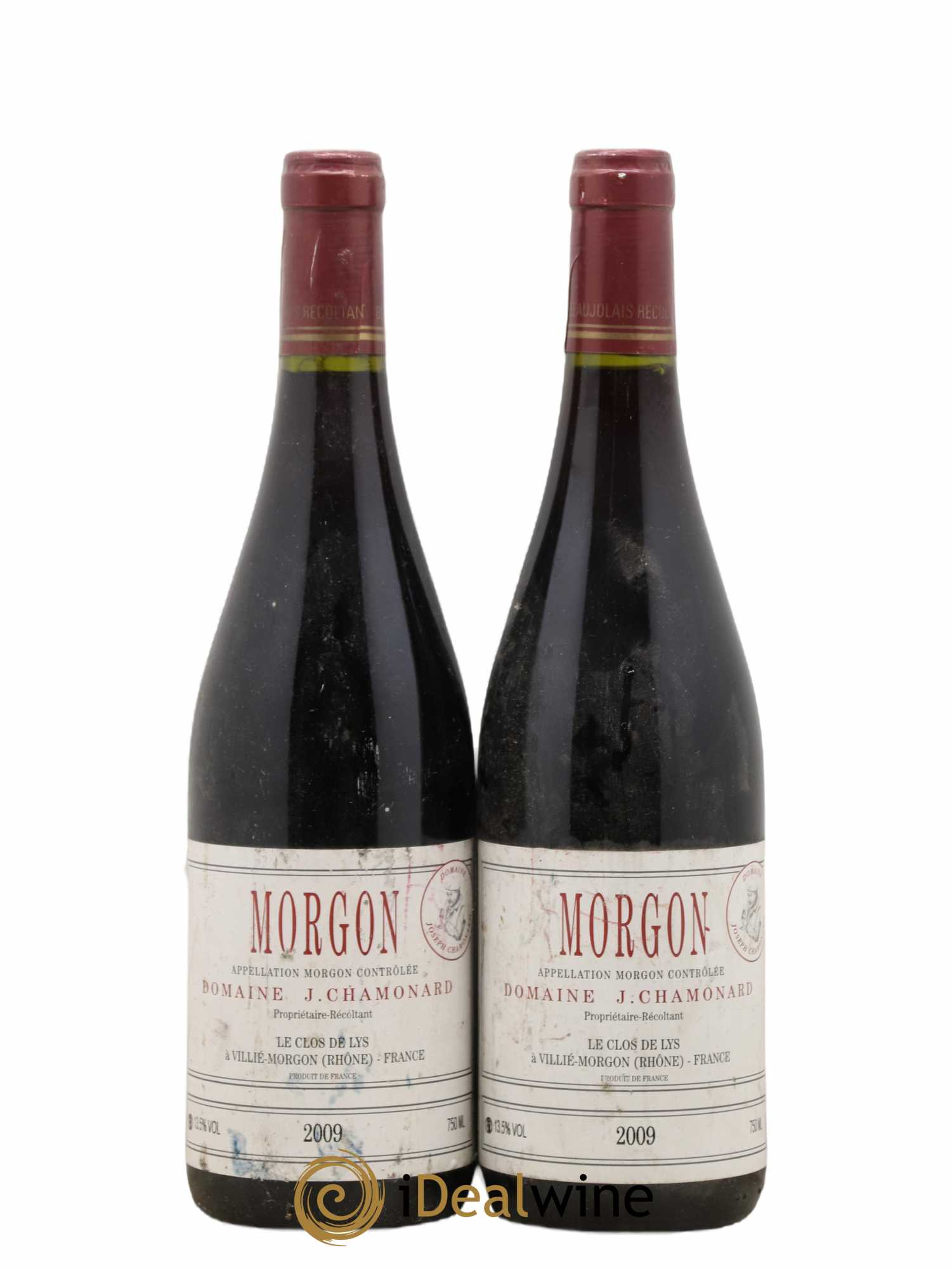 Morgon Joseph Chamonard (Domaine) 2009 - Lot de 2 bouteilles - 0