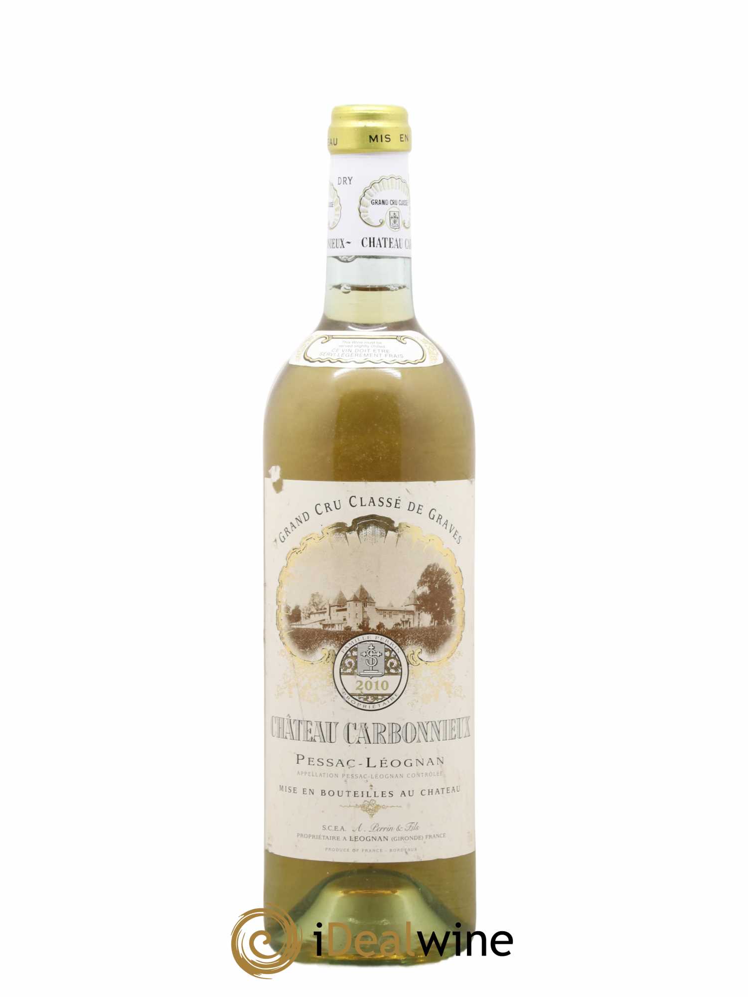 Château Carbonnieux Cru Classé de Graves 2010 - Lot de 1 bouteille - 0