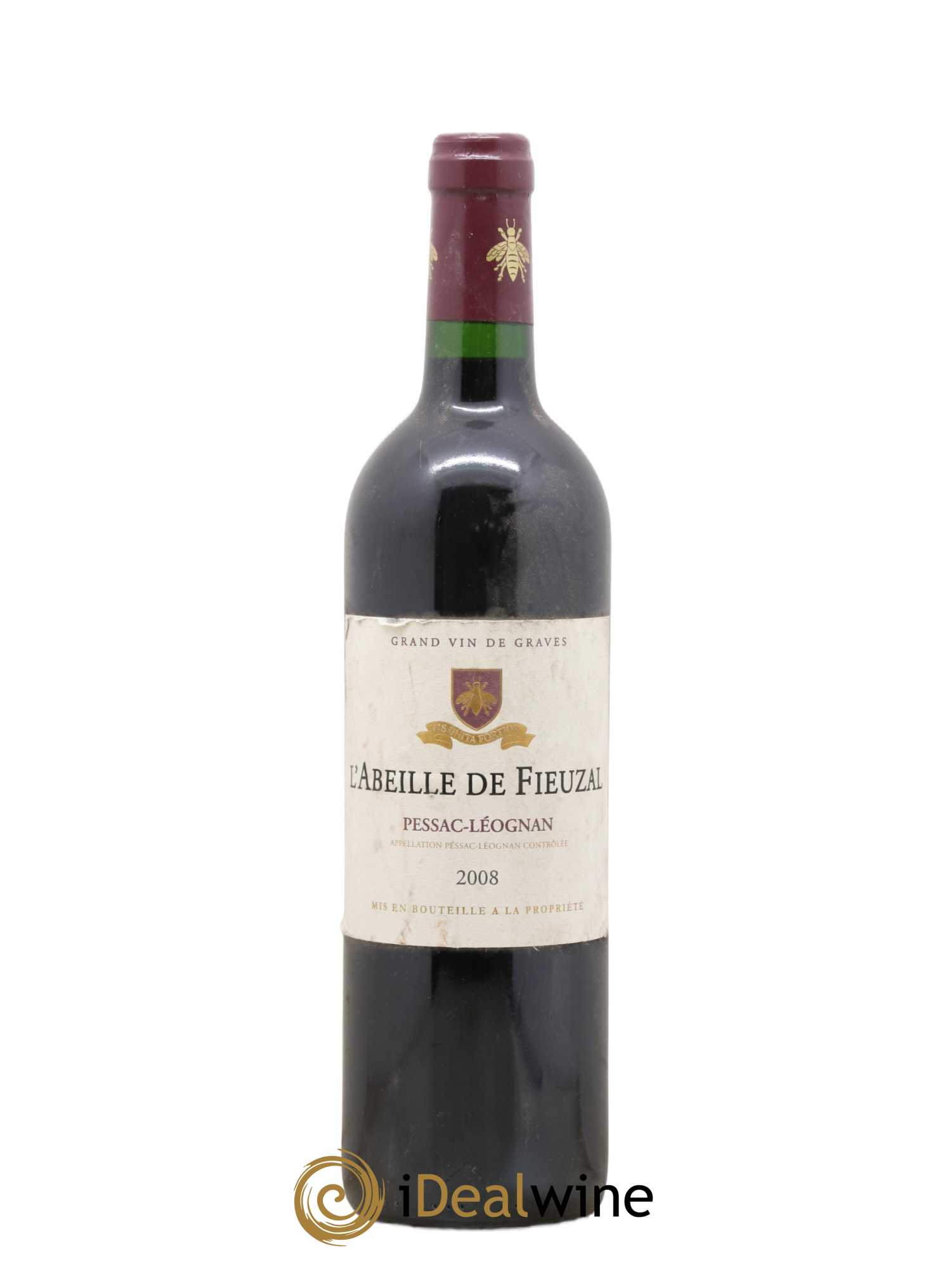 Abeille de Fieuzal 2008 - Lot de 1 bouteille - 0
