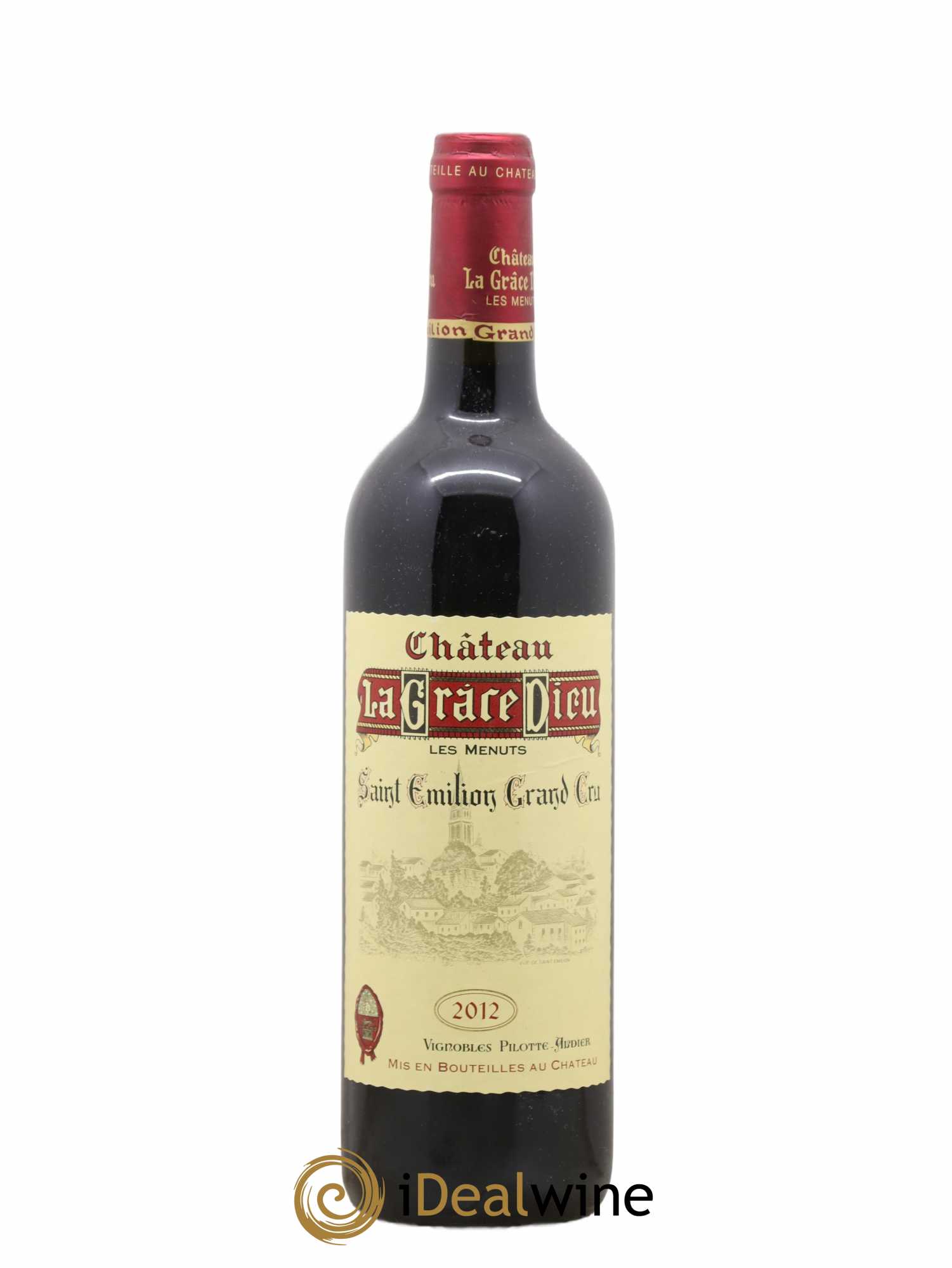Château la Grâce Dieu les Menuts 2012 - Lot de 1 bouteille - 0