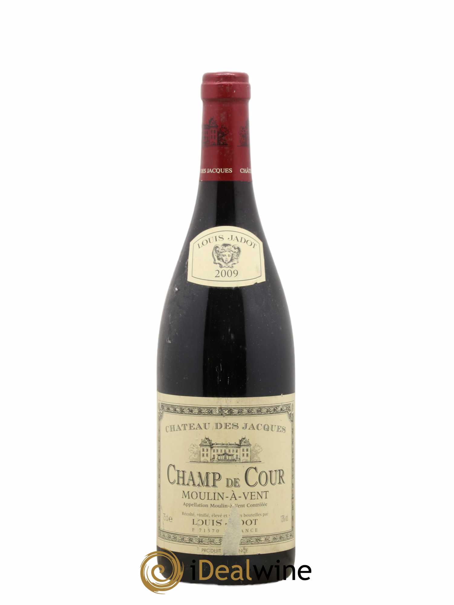 Moulin-à-Vent Champ de cour Château des Jacques Louis Jadot 2009 - Posten von 1 Flasche - 0