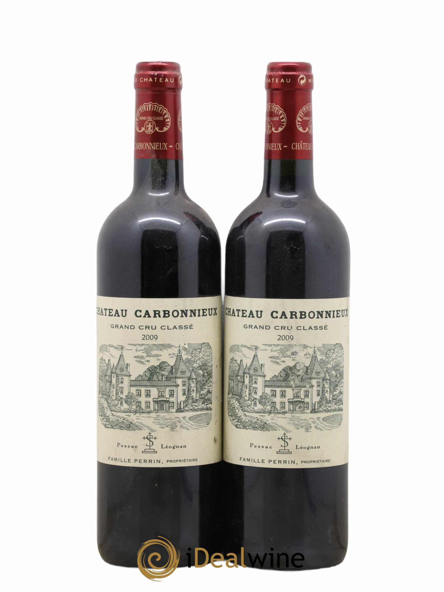 Château Carbonnieux Cru Classé de Graves 2009 - Lot de 2 bouteilles - 0