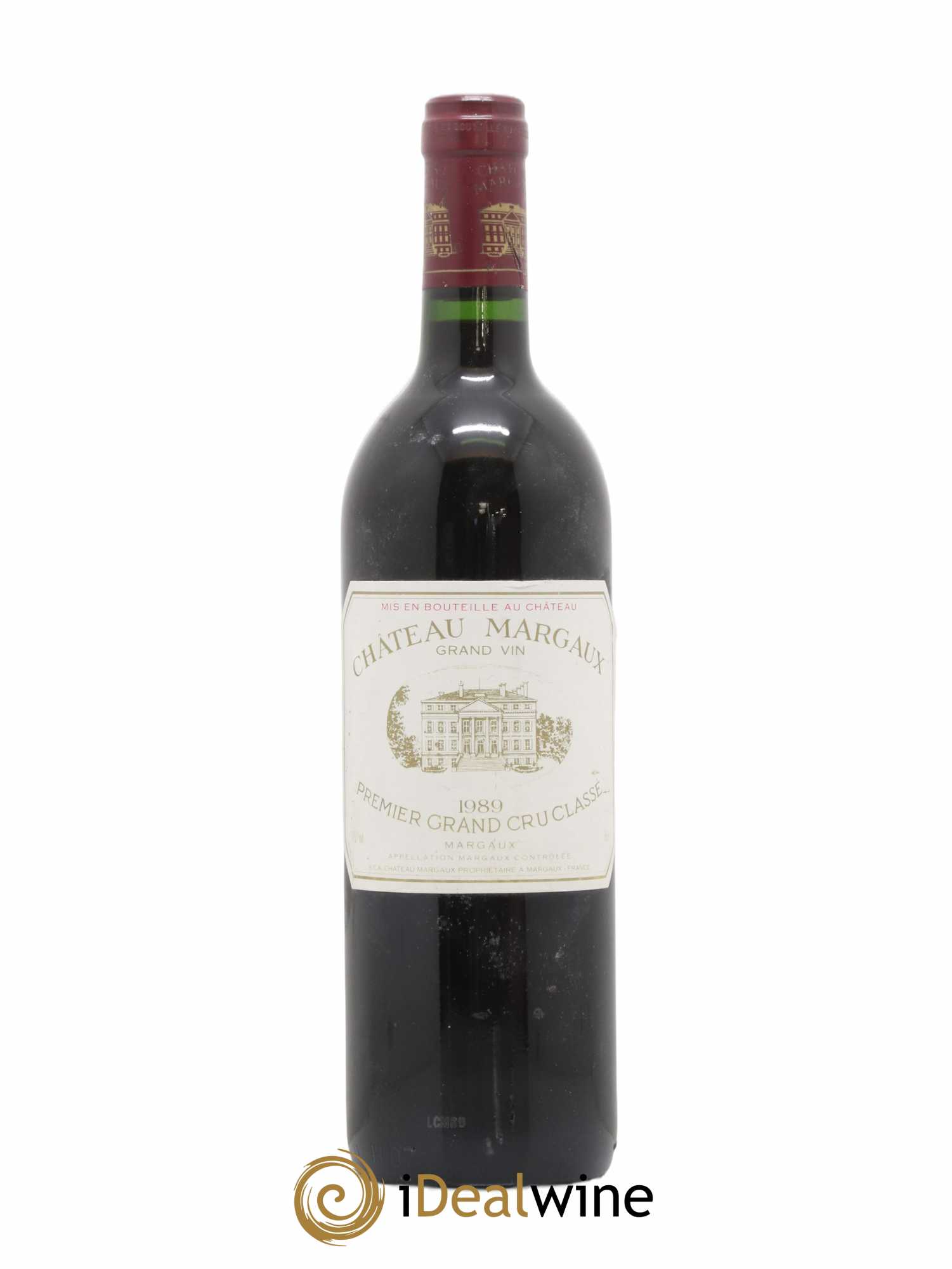 Château Margaux 1er Grand Cru Classé 1989 - Lot de 1 bouteille - 0