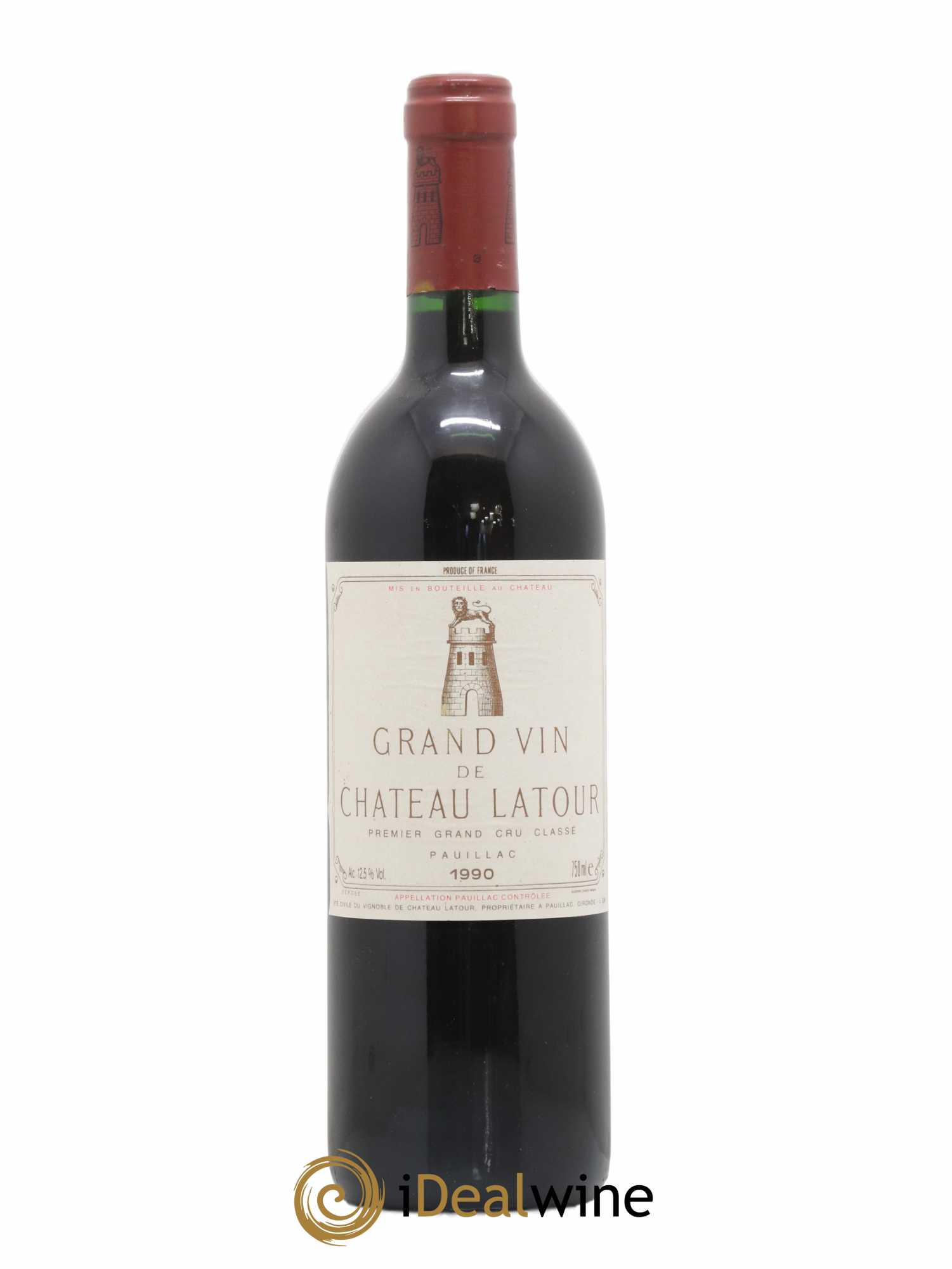 Château Latour 1er Grand Cru Classé 1990 - Lot de 1 bouteille - 0