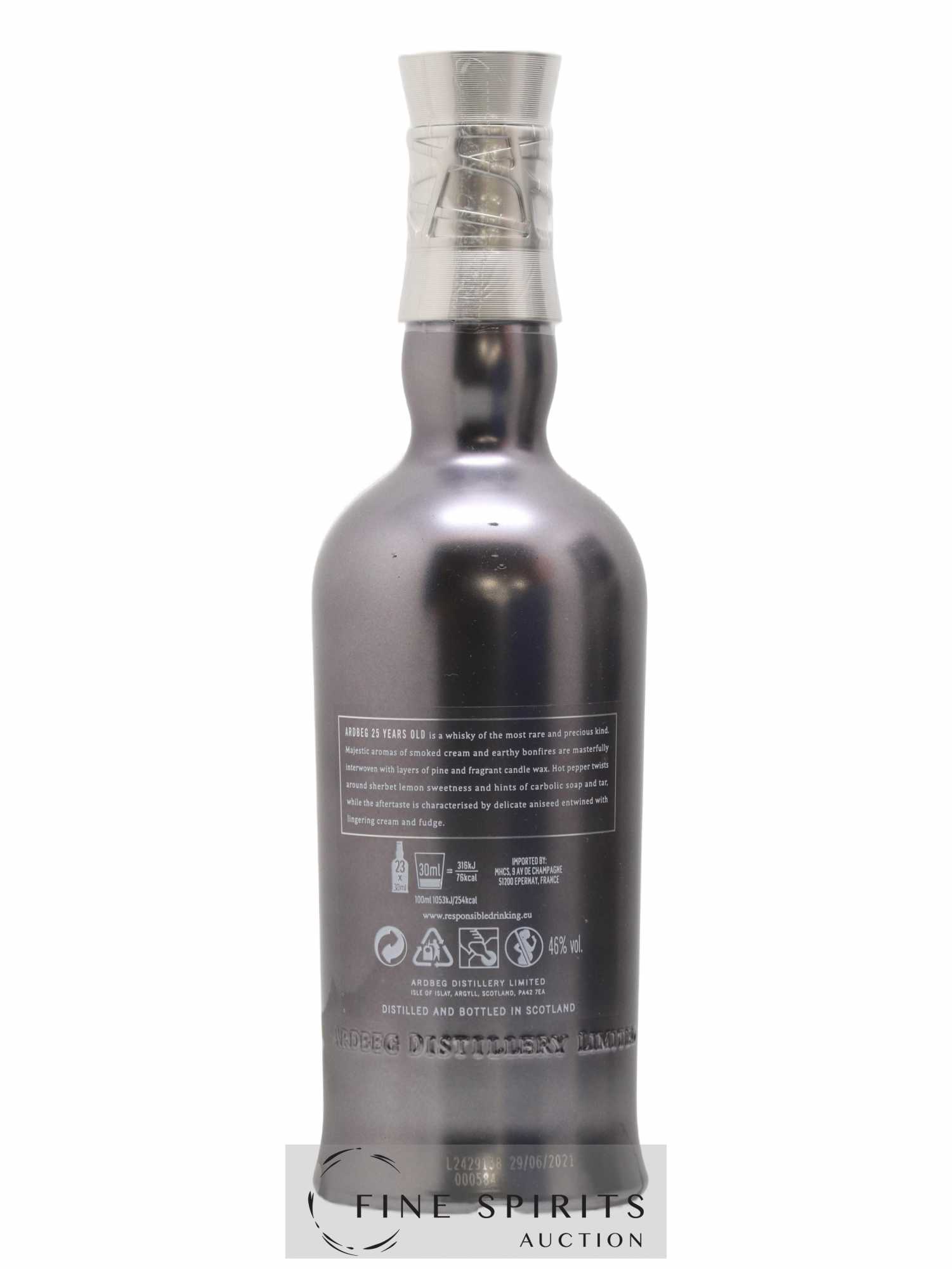 Ardbeg 25 years Of. Non Chill-Filtered - Lot de 1 bouteille - 2
