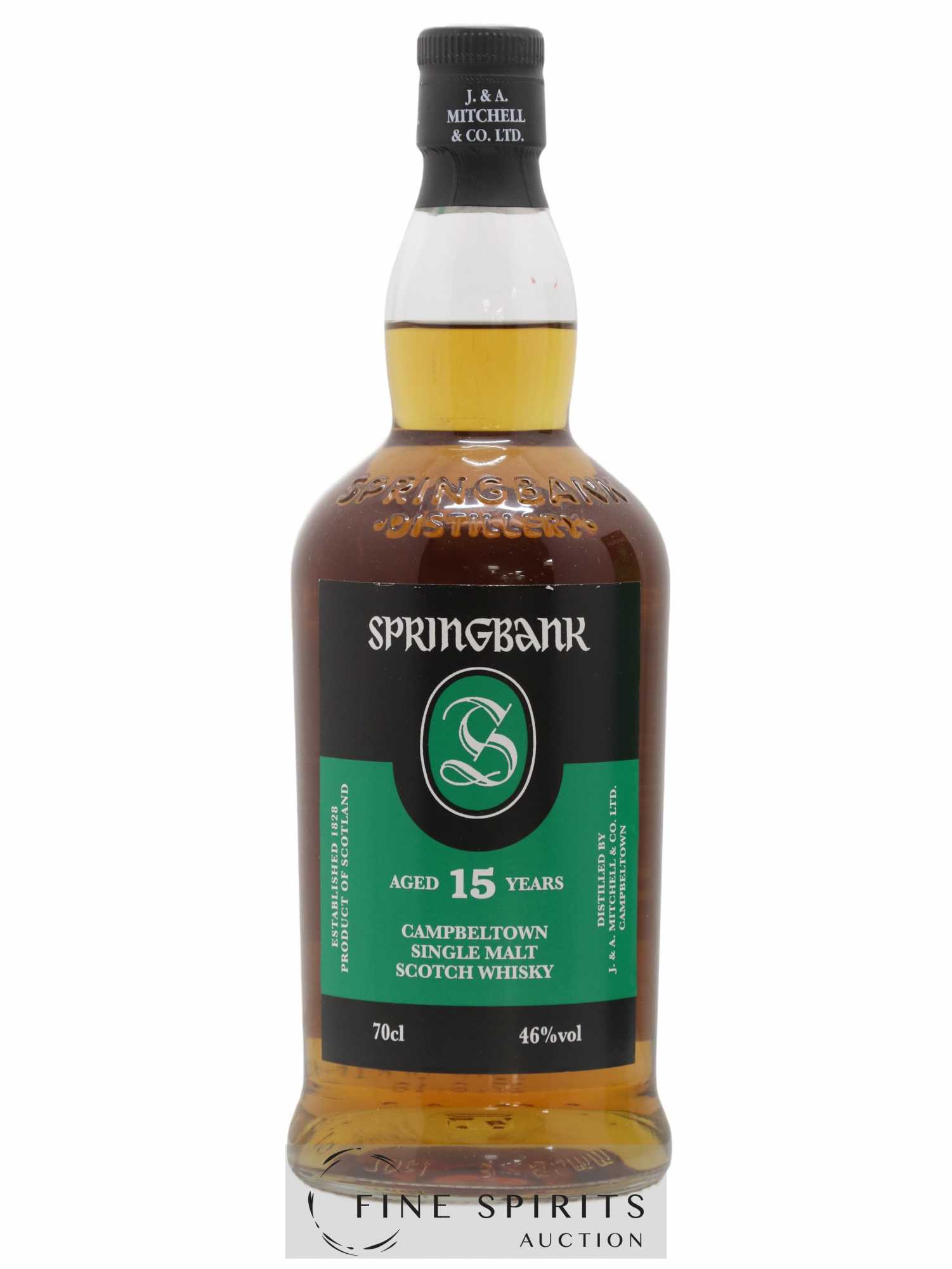 Springbank 15 years Of. Green Label - Posten von 1 Flasche - 1