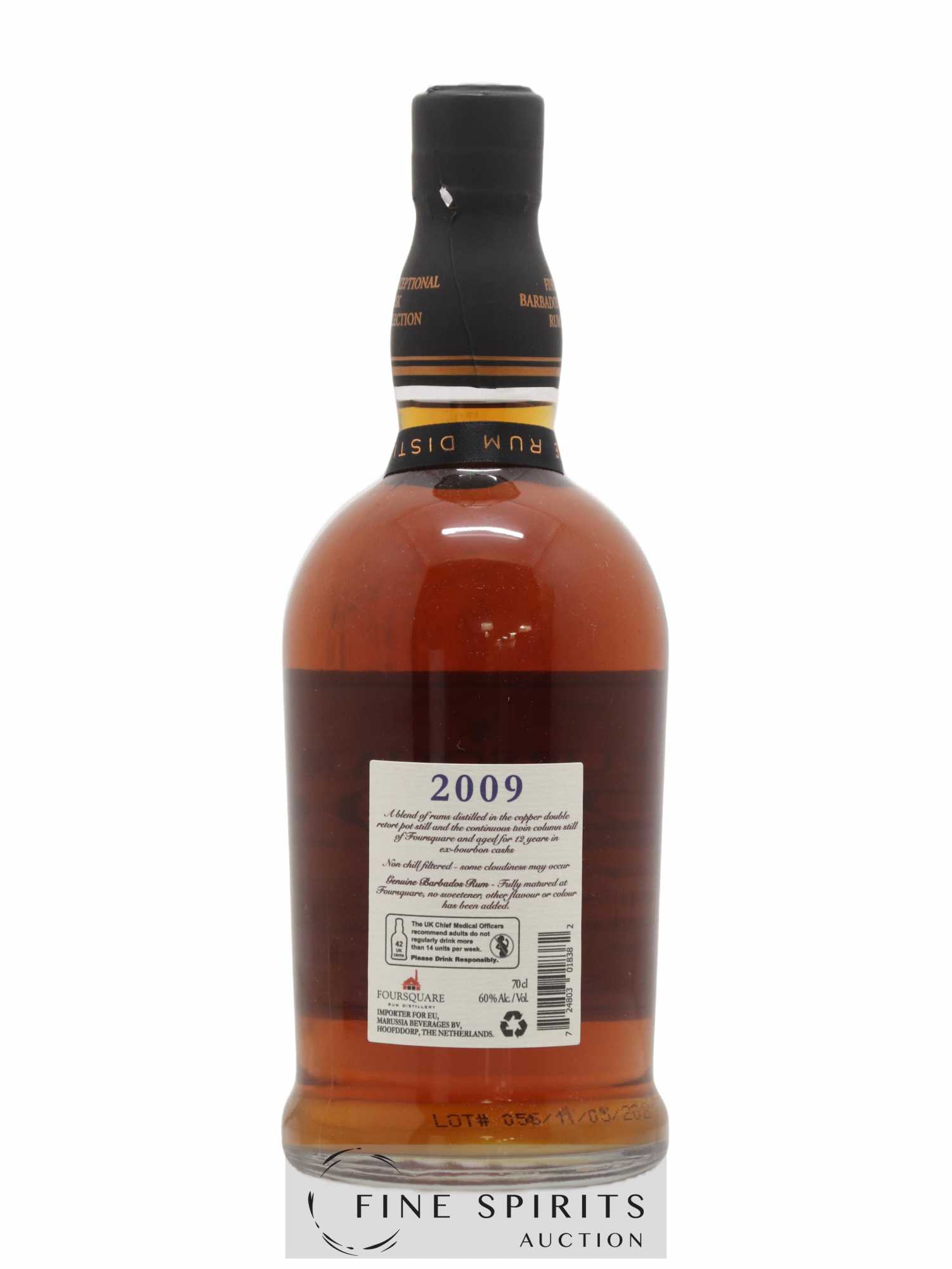 Foursquare 12 years 2009 Of. Mark XVII - bottled 2021 Exceptional Cask Selection - Lot de 1 bouteille - 1