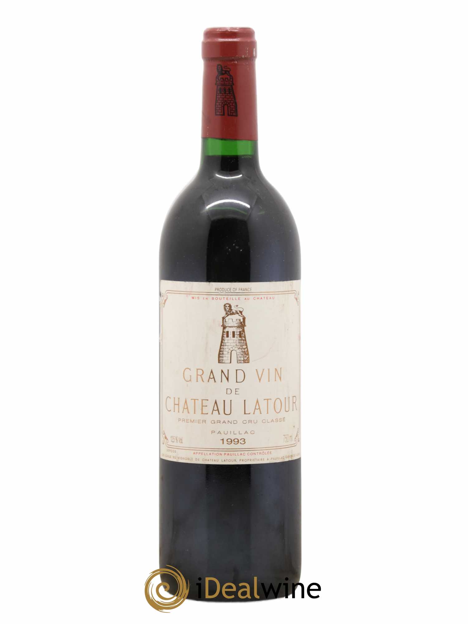 Château Latour 1er Grand Cru Classé 1993 - Lot de 1 bouteille - 0