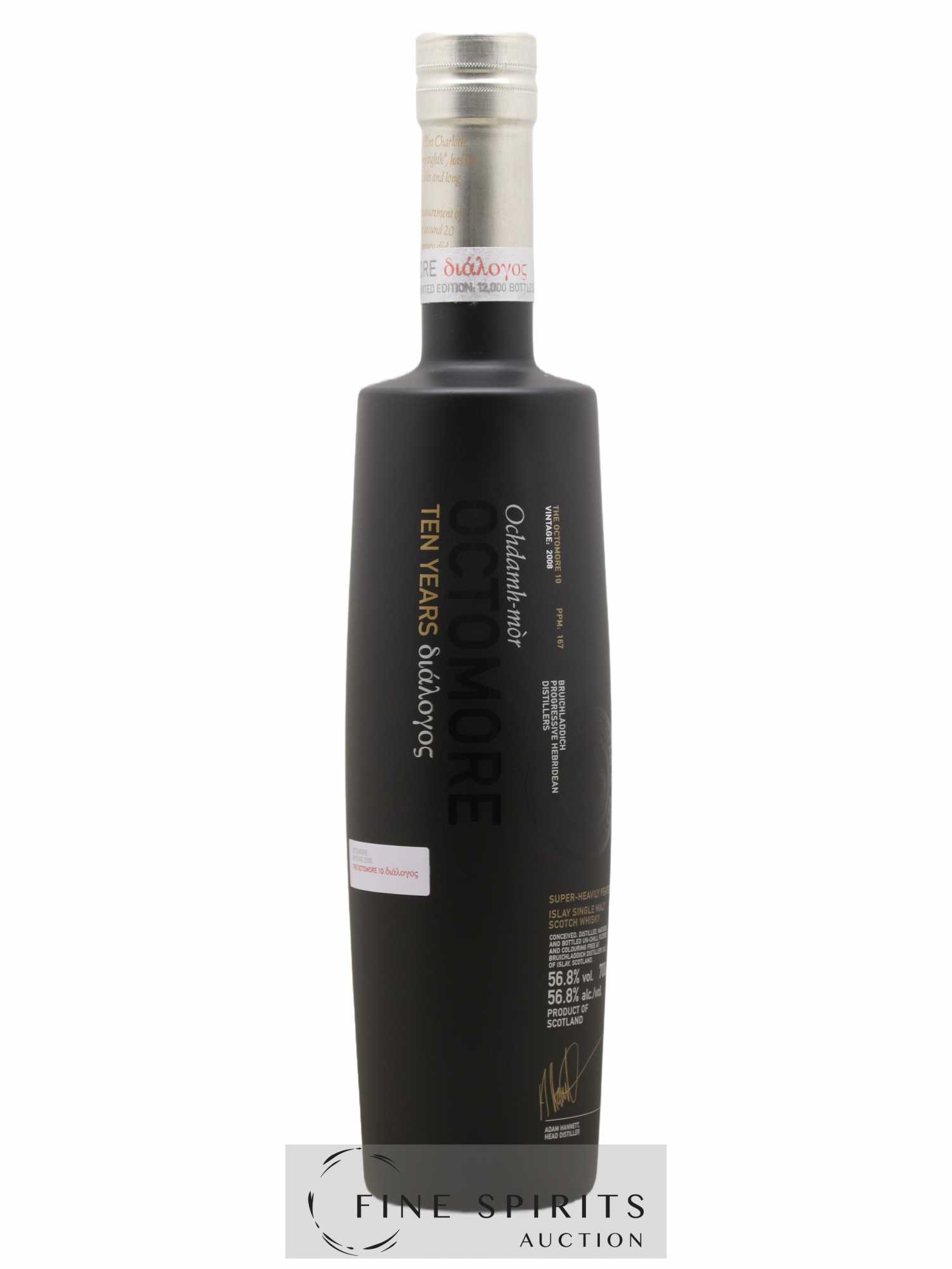 Octomore 10 years 2008 Of. - Posten von 1 Flasche - 1