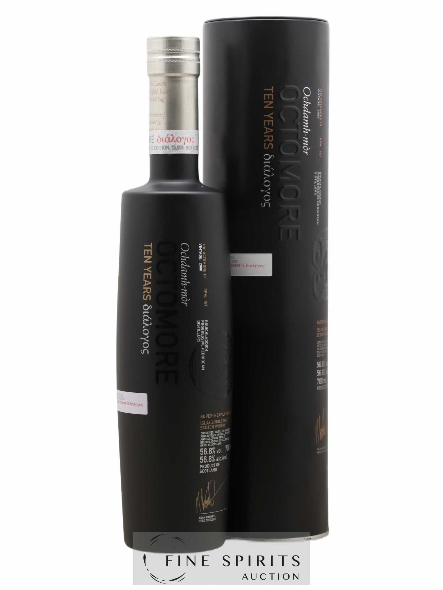 Octomore 10 years 2008 Of. - Posten von 1 Flasche - 0