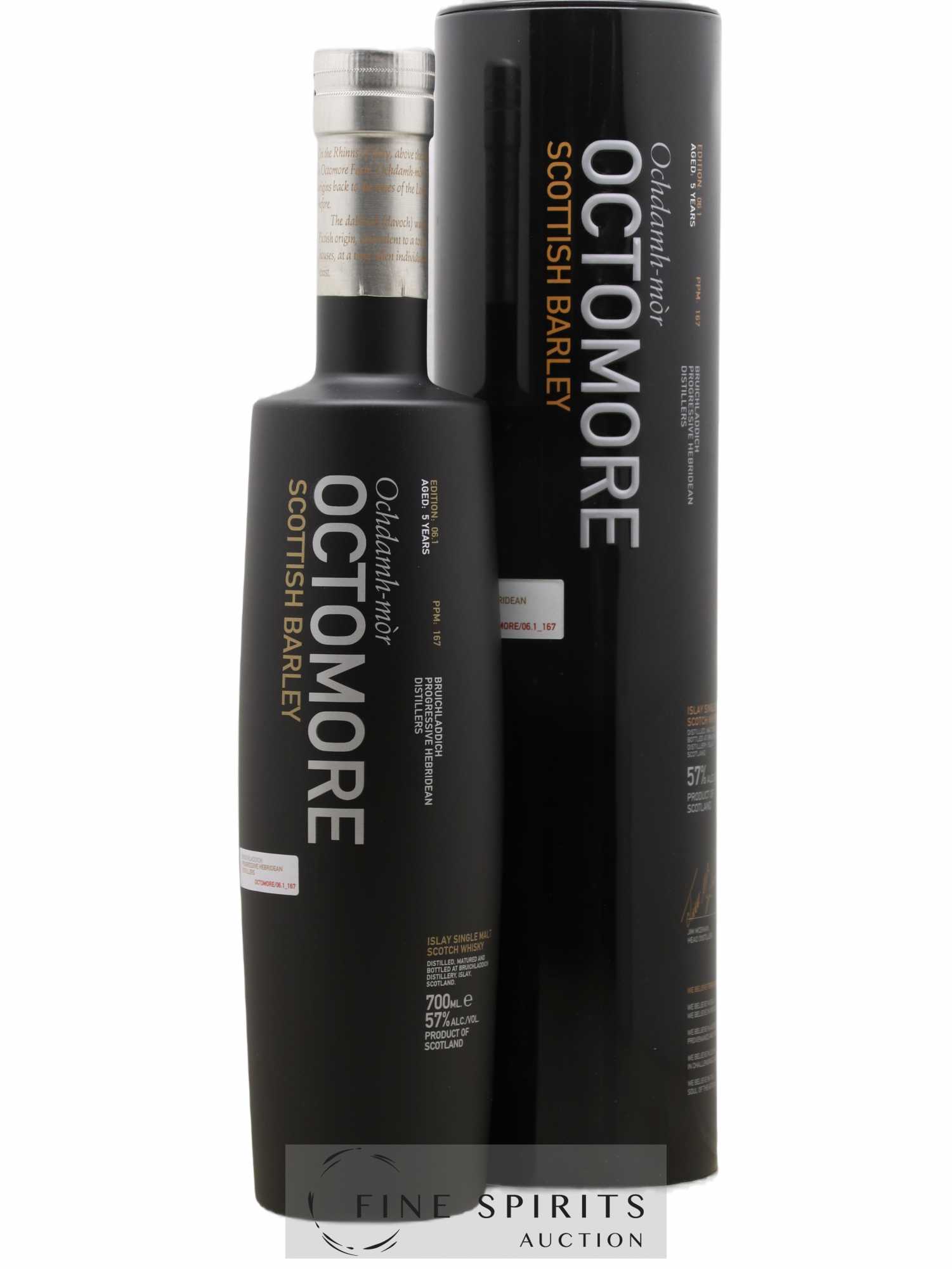 Octomore 5 years Of. Edition 06.1 Scottish Barley - Lot de 1 bouteille - 0