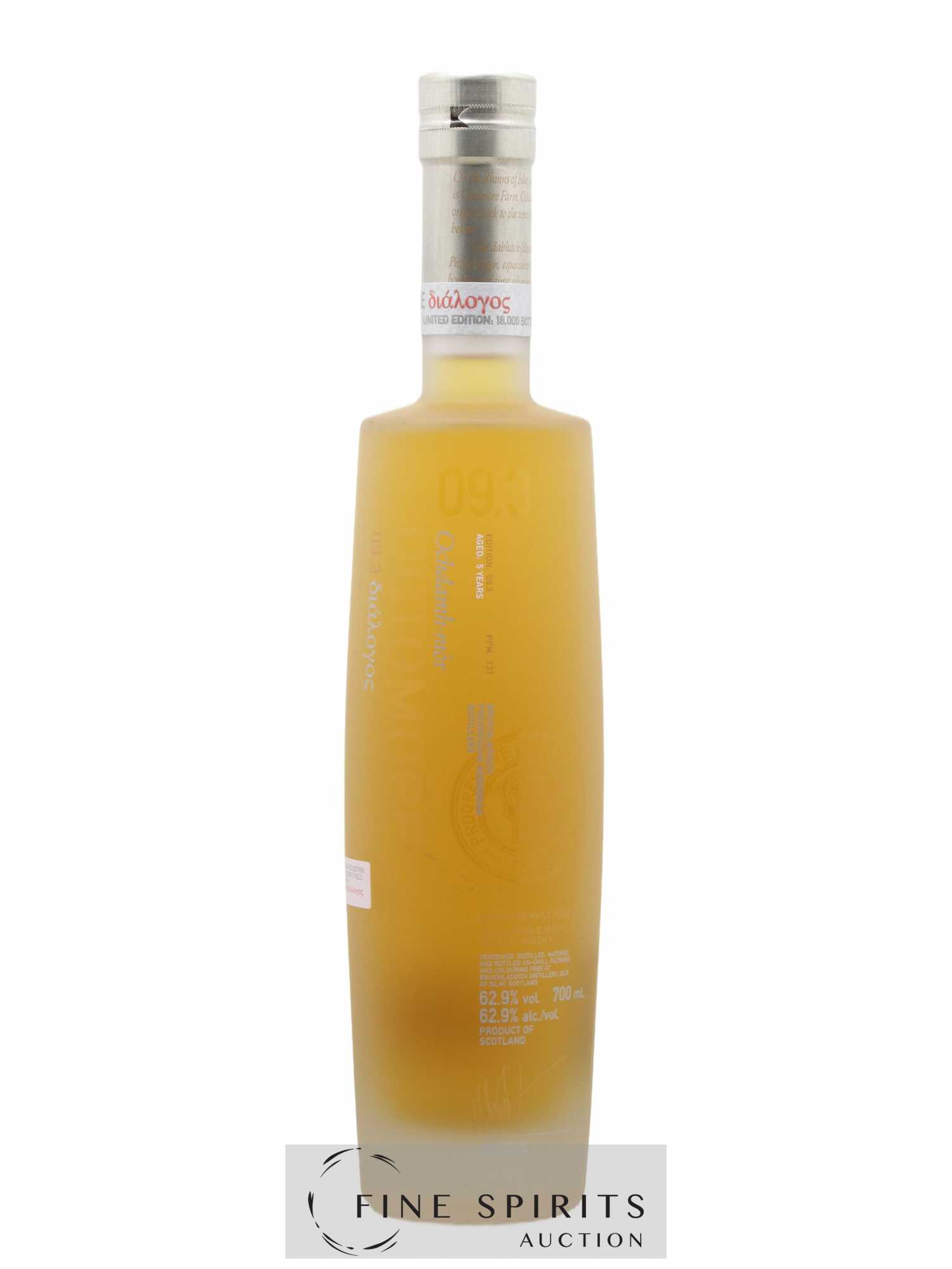 Octomore 5 years Of. Edition 09.3 One of 18000 Limited Edition - Lot de 1 bouteille - 1