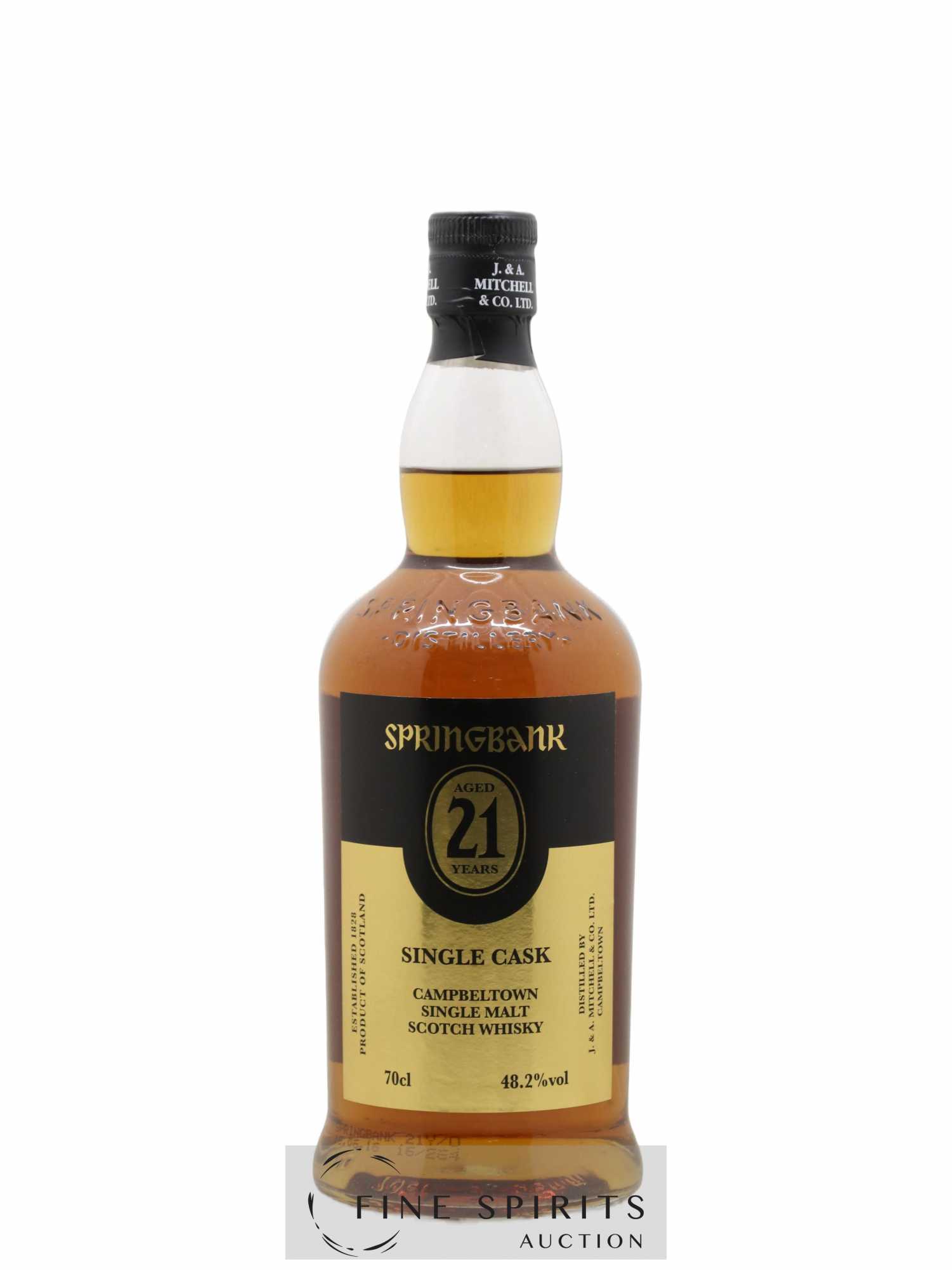 Springbank 21 years Of. Single Cask One of 336 Dugas Exclusivité - Lot of 1 bottle - 1