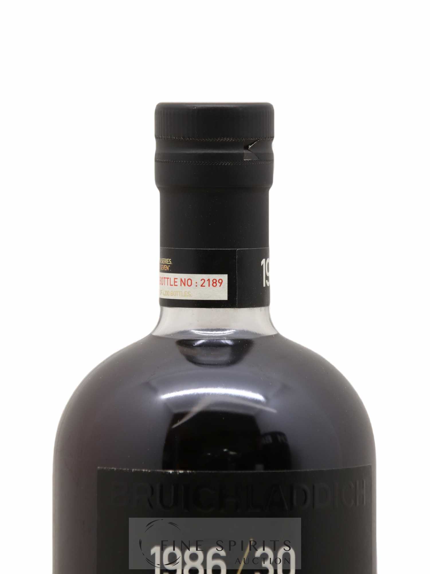 Bruichladdich 30 years 1986 Of. Rare Cask Series - Lot de 1 bouteille - 3