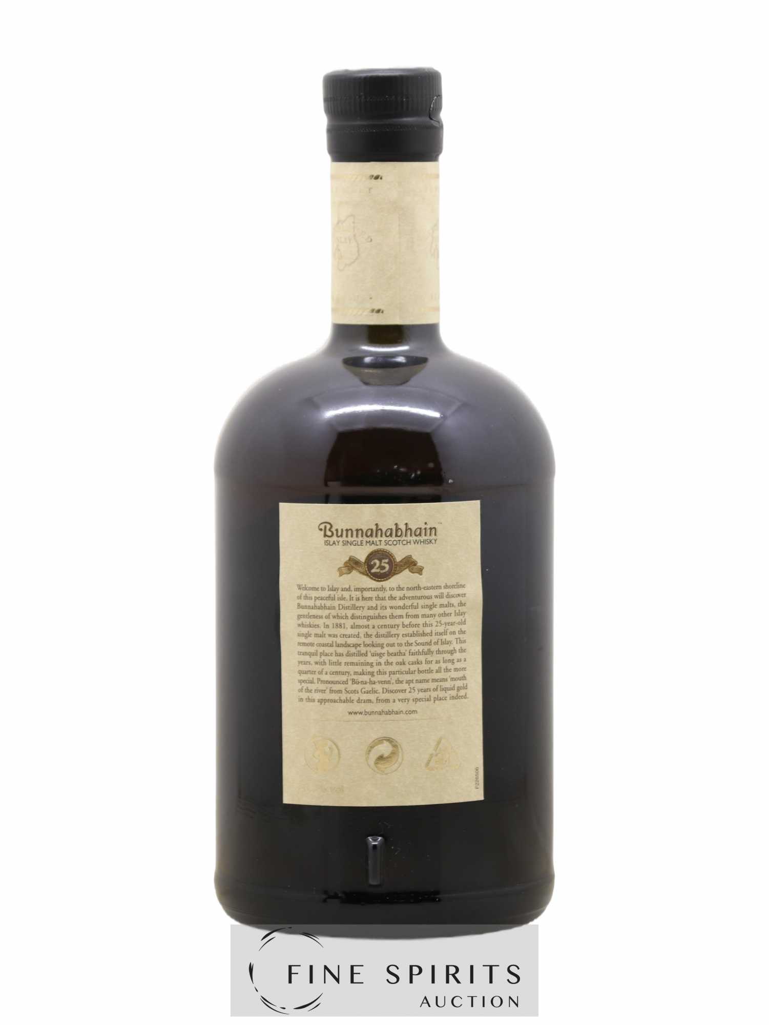 Bunnahabhain 25 years Of. - Lot de 1 bouteille - 2