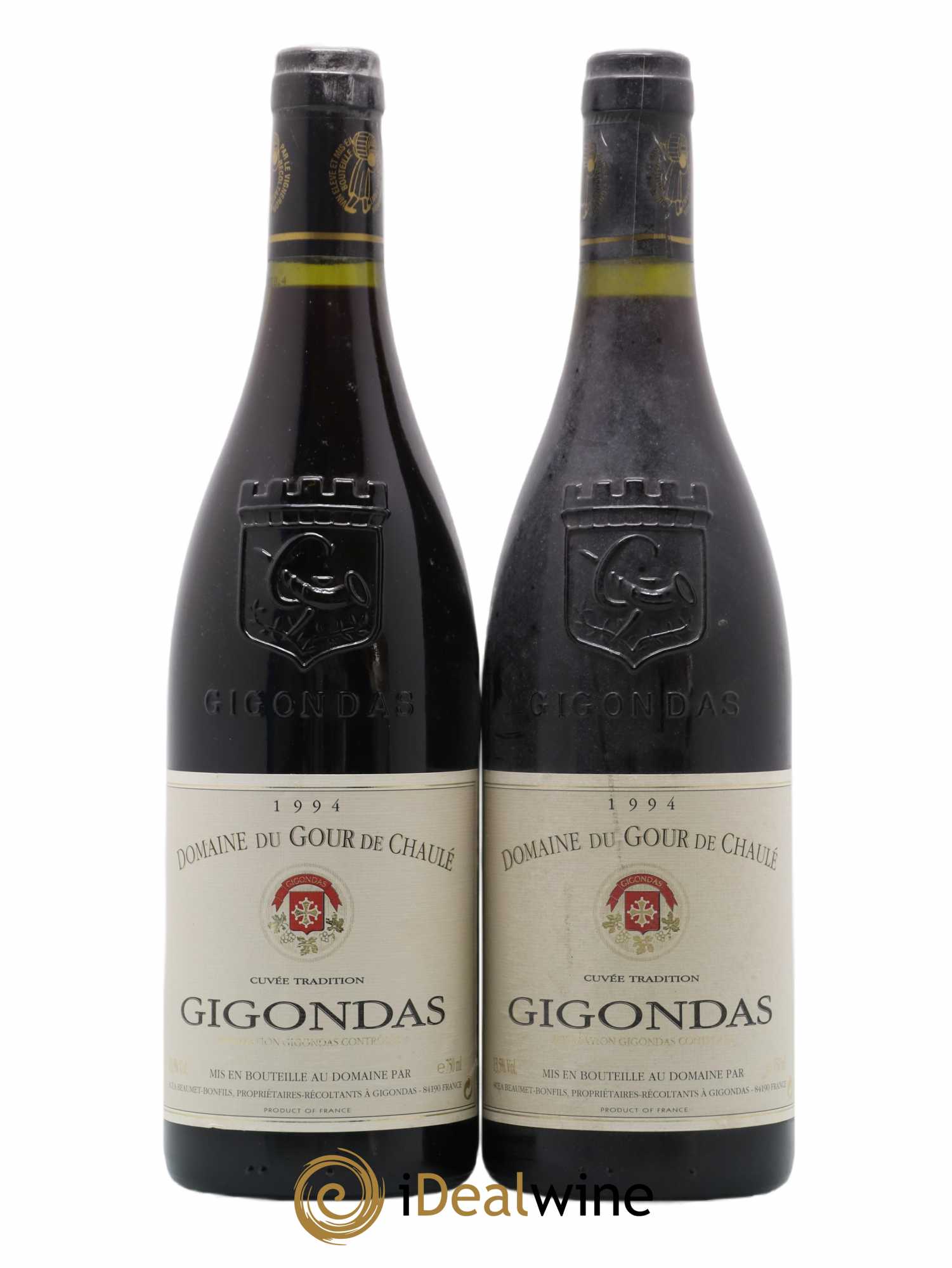 Gigondas Domaine Du Gour De Chaule 1994 - Posten von 2 Flaschen - 0