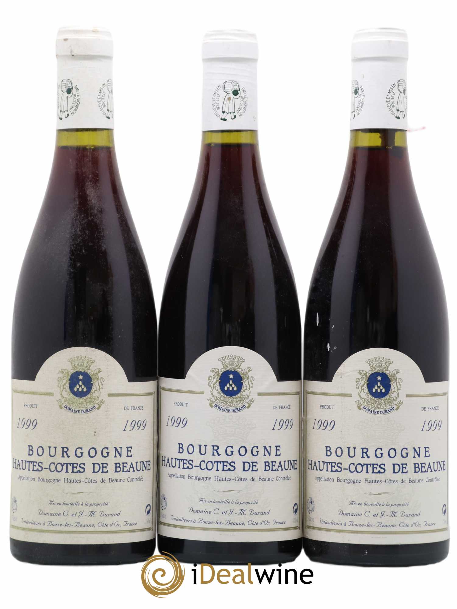 Hautes-Côtes de Beaune Domaine Durand 1999 - Posten von 3 Flaschen - 0