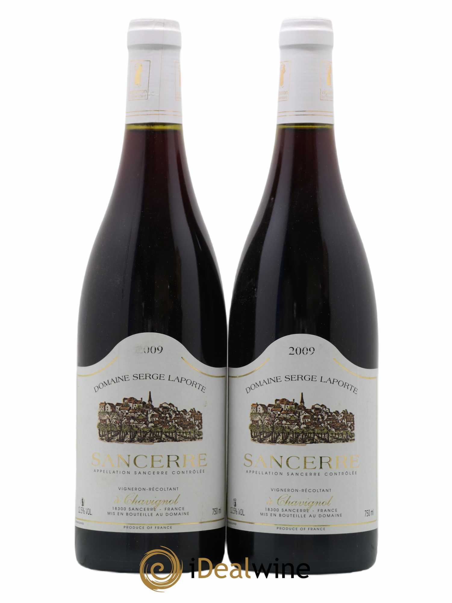 Sancerre Domaine Serge Laporte 2009 - Posten von 2 Flaschen - 0
