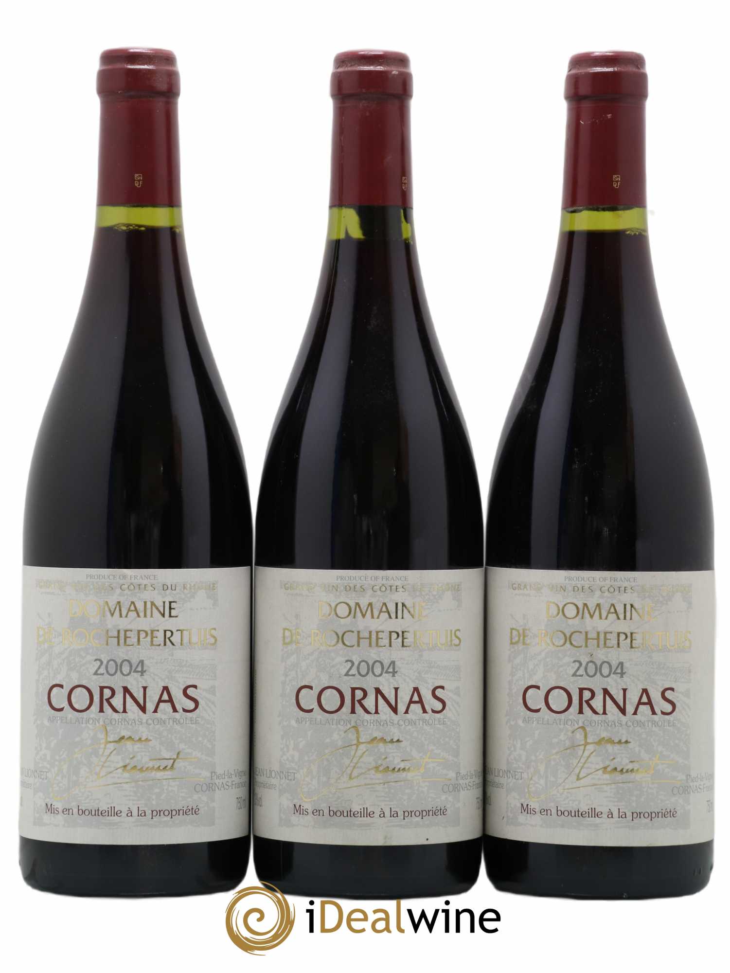 Cornas Domaine De Rochepertuis 2004 - Lot de 3 bouteilles - 0