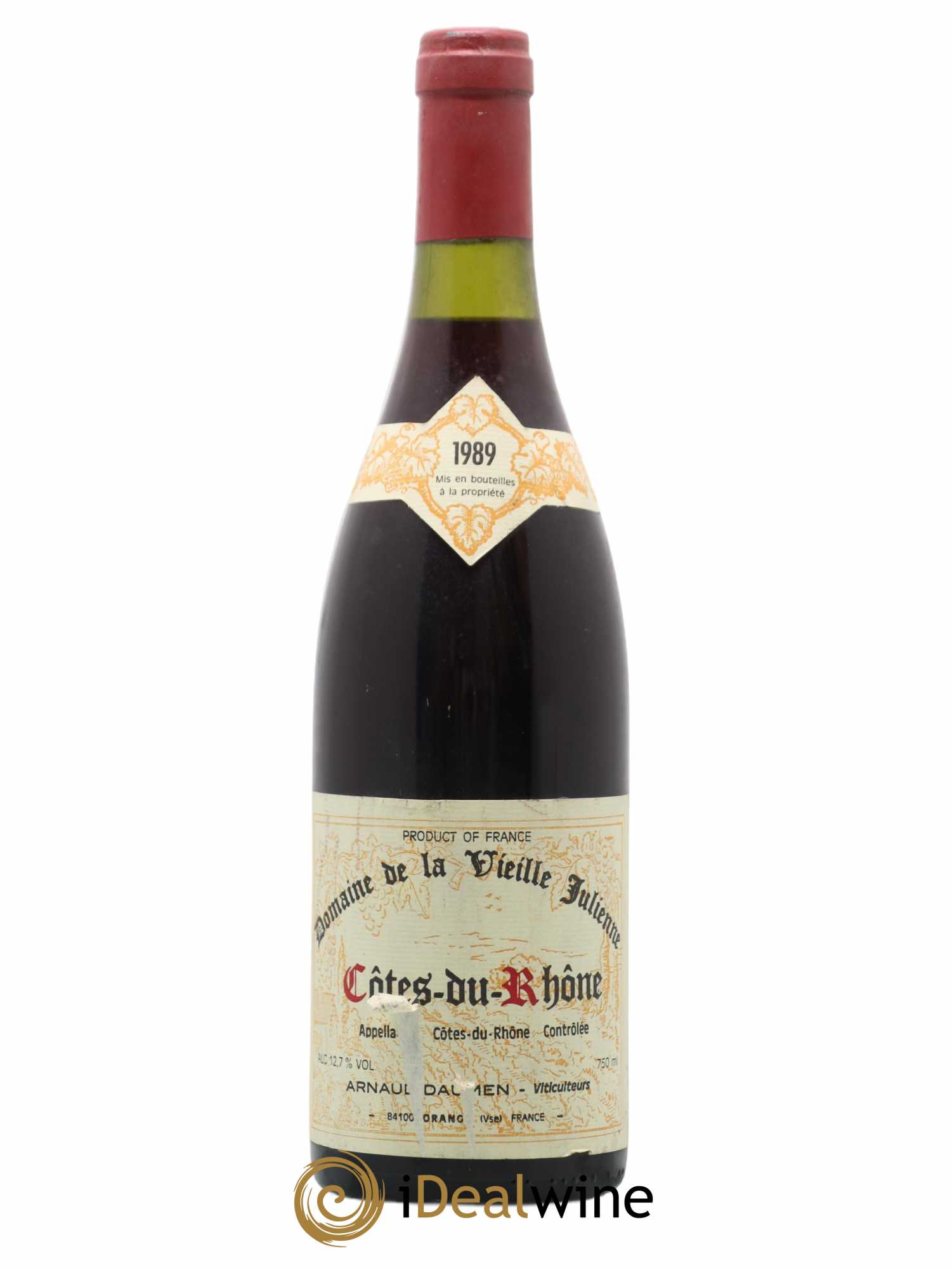 Côtes-du-Rhône Domaine De La Vieille Julienne 1989 - Posten von 1 Flasche - 0